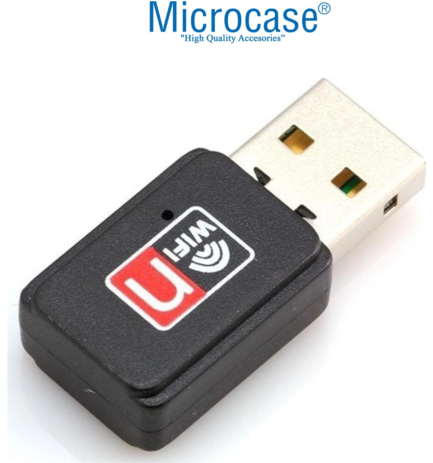 Microcase 2.4Ghz 300 Mbps Usb Wireless Adaptör Wifi Anten 15.5 Cm - Al4221 - Görsel 4