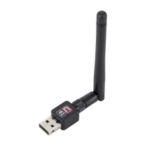 Microcase 2.4Ghz 300 Mbps Usb Wireless Adaptör Wifi Anten 9 Cm - Al2752