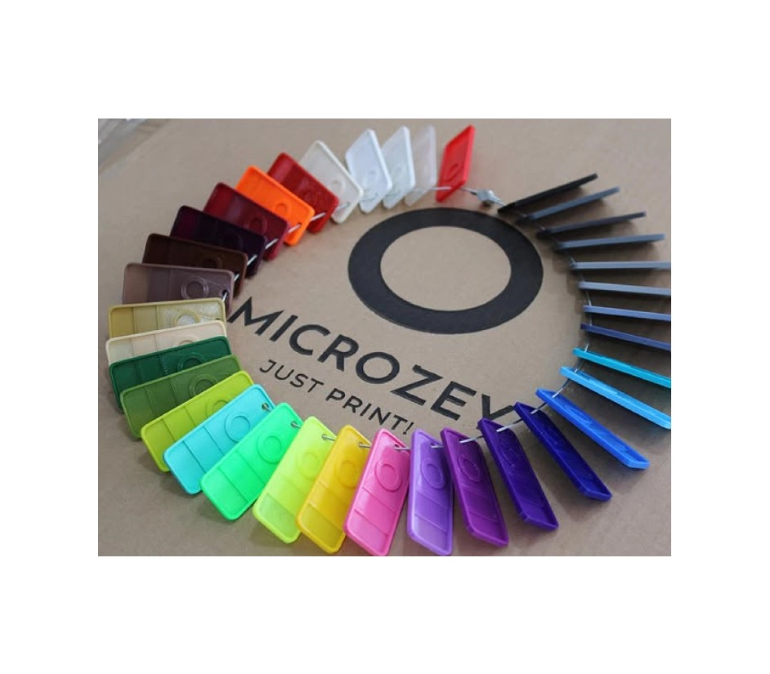 Microzey Antrasit Gri Pla Pro Max Filament - 1.75Mm - Görsel 2