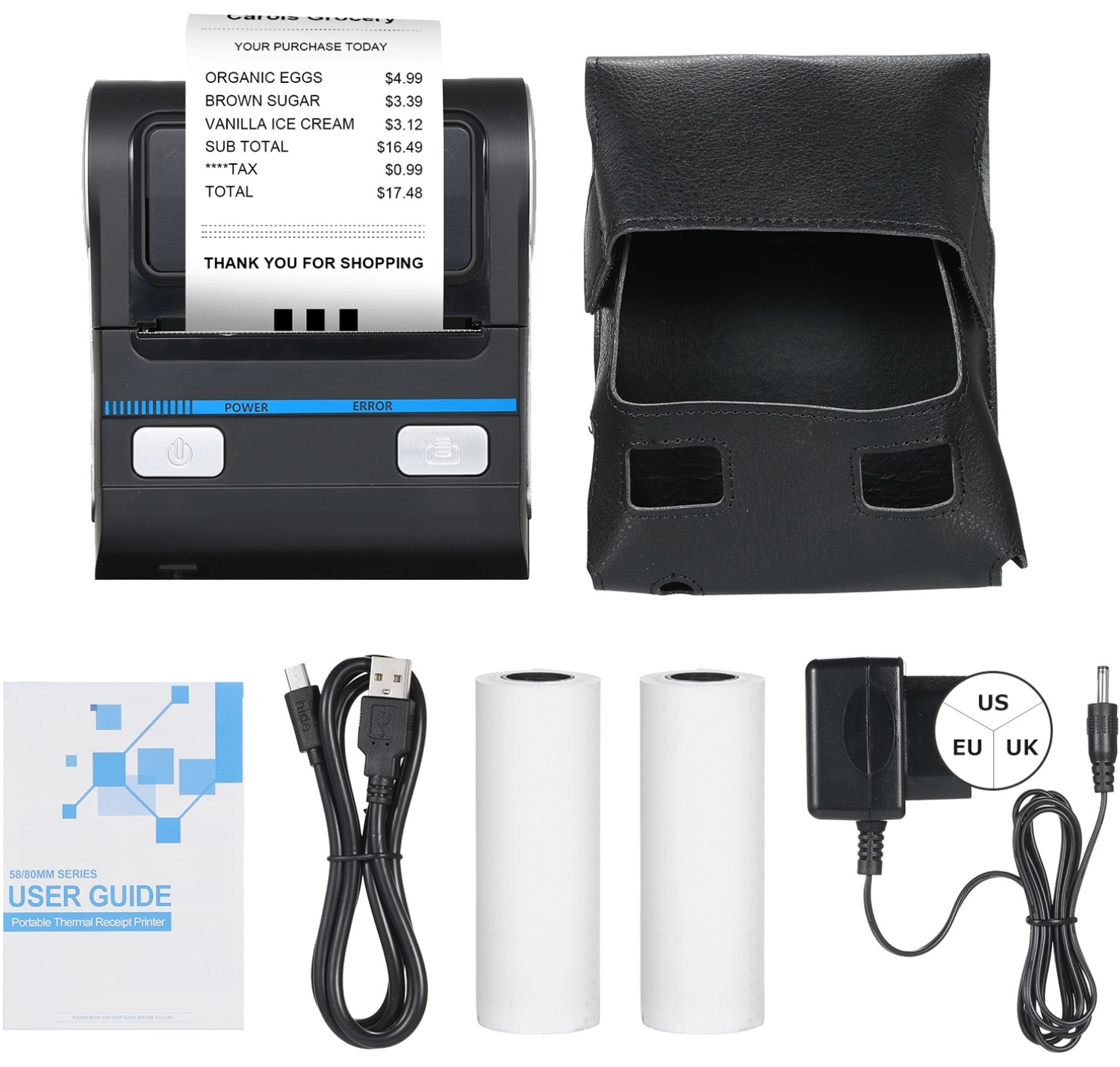 Milestone Bluetooth Termal Yazıcı 80Mm Yazıcı ürün görseli
