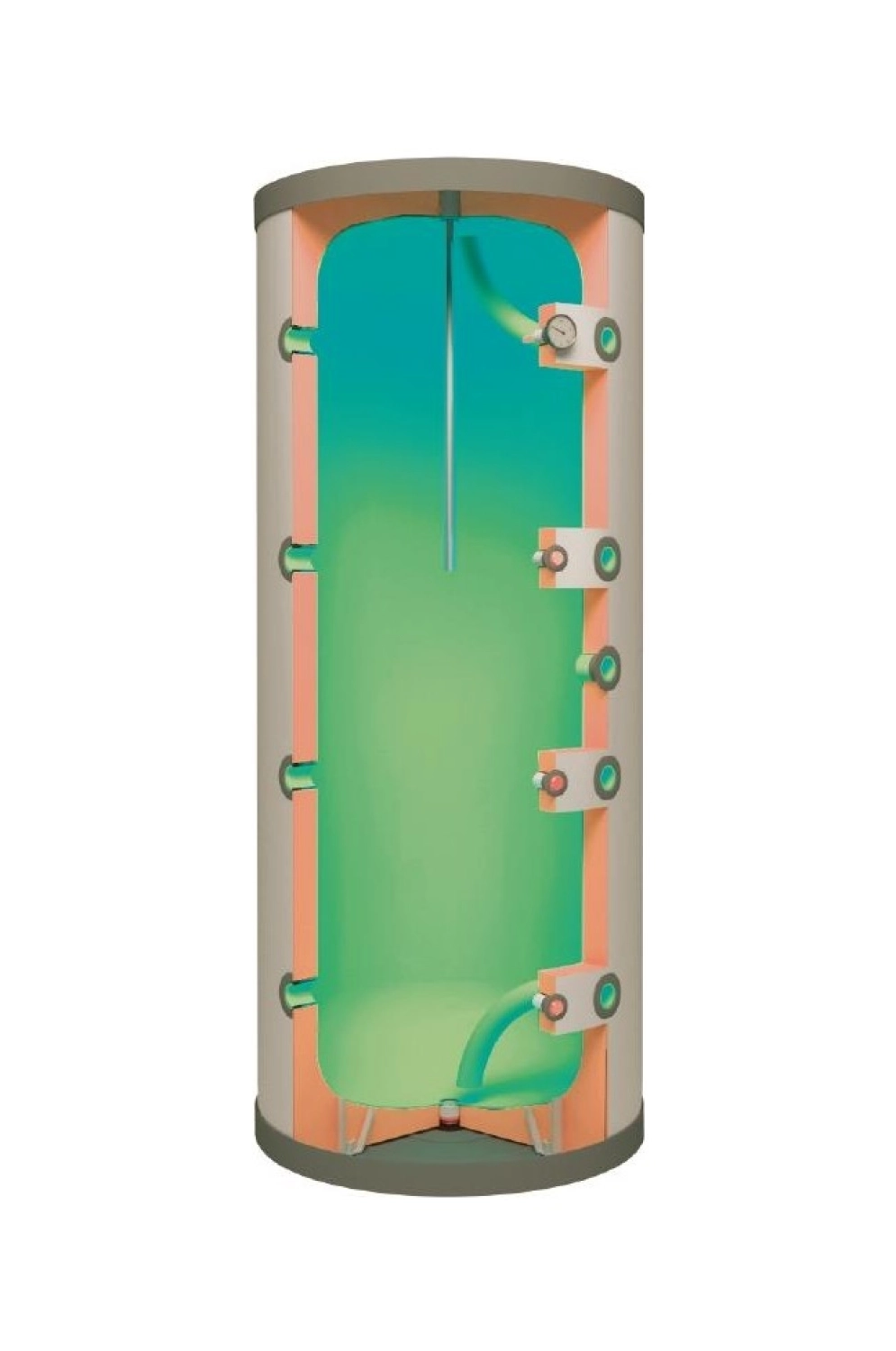 Mit Mıt 100 Lt (Litre) Akümülasyon Tankı - Görsel 2