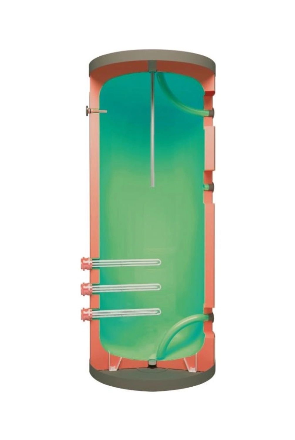 Mit Mıt 160 Lt Elektrikli Boyler 1X2,75 Kw Rezistans (Panolu) - Görsel 2