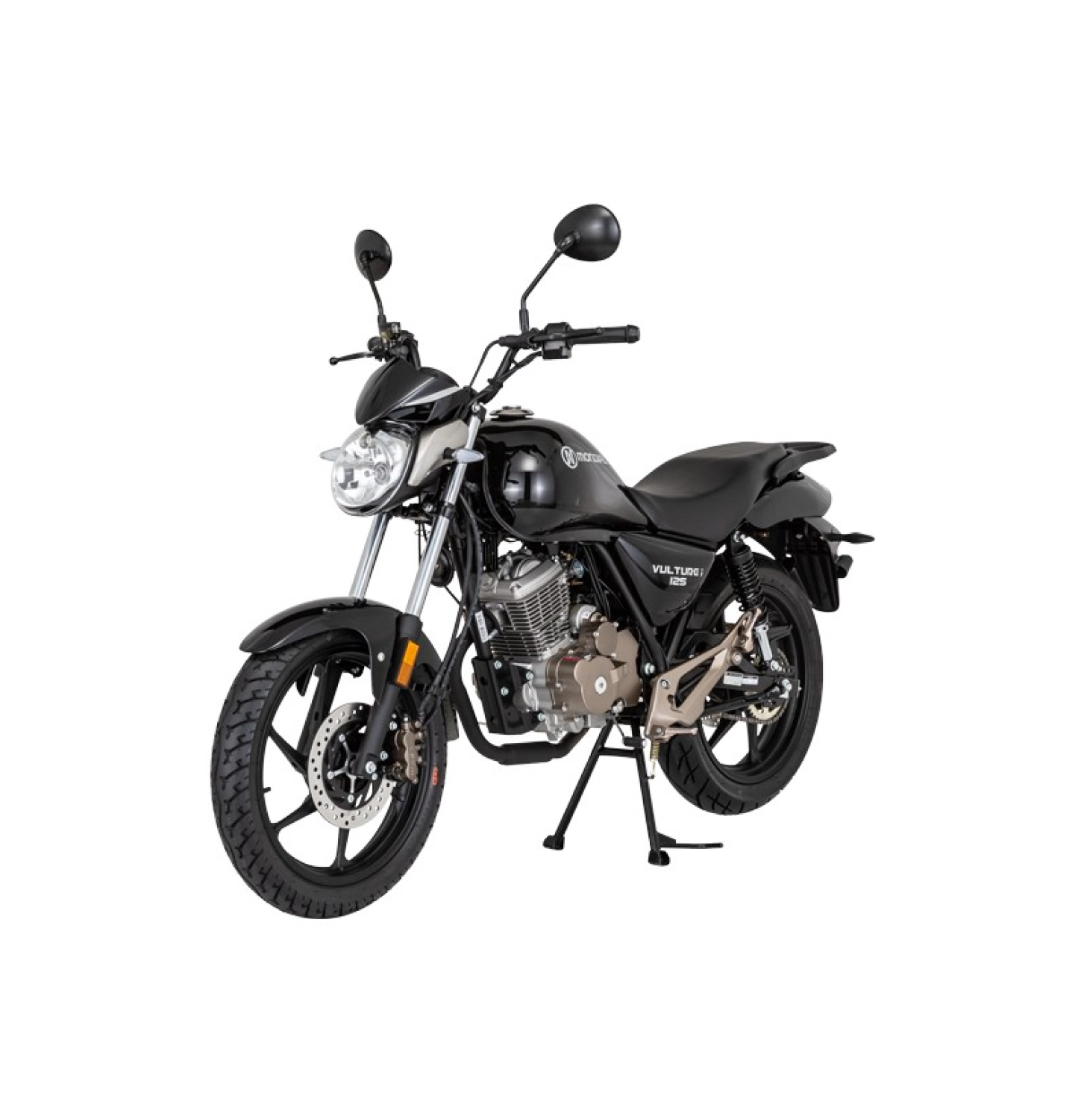 Mondial 125 Vulture I Cbs Siyah Motosiklet ürün görseli