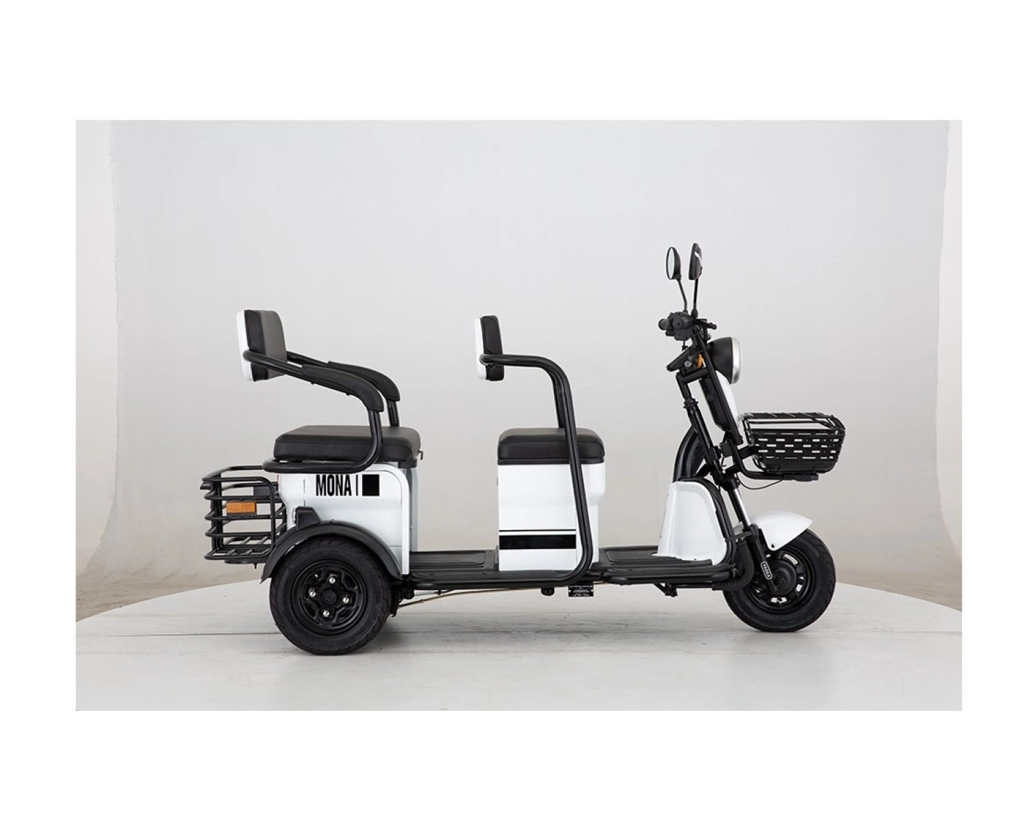 Mondial E-Mon Mona Elektrikli Motosiklet Beyaz - Görsel 4