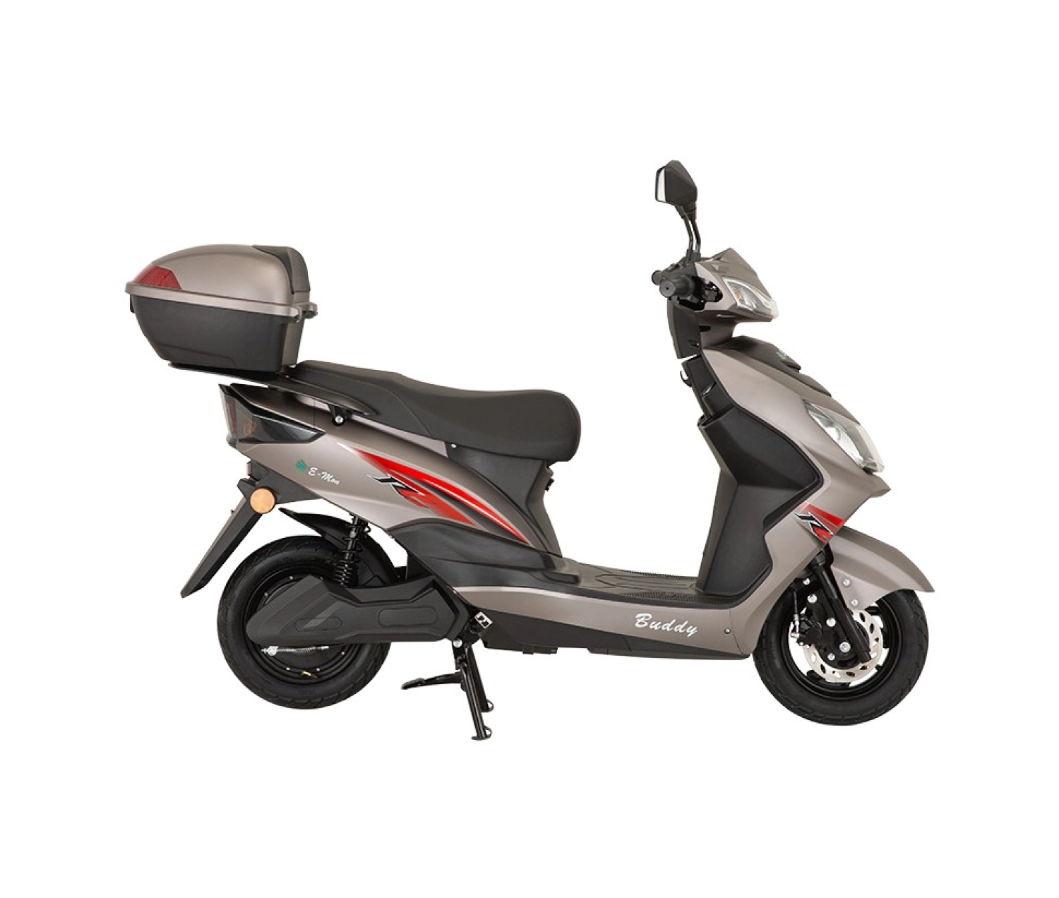Mondial E-Mon Mondial Buddy Elektrikli Motosiklet Gri - Görsel 2