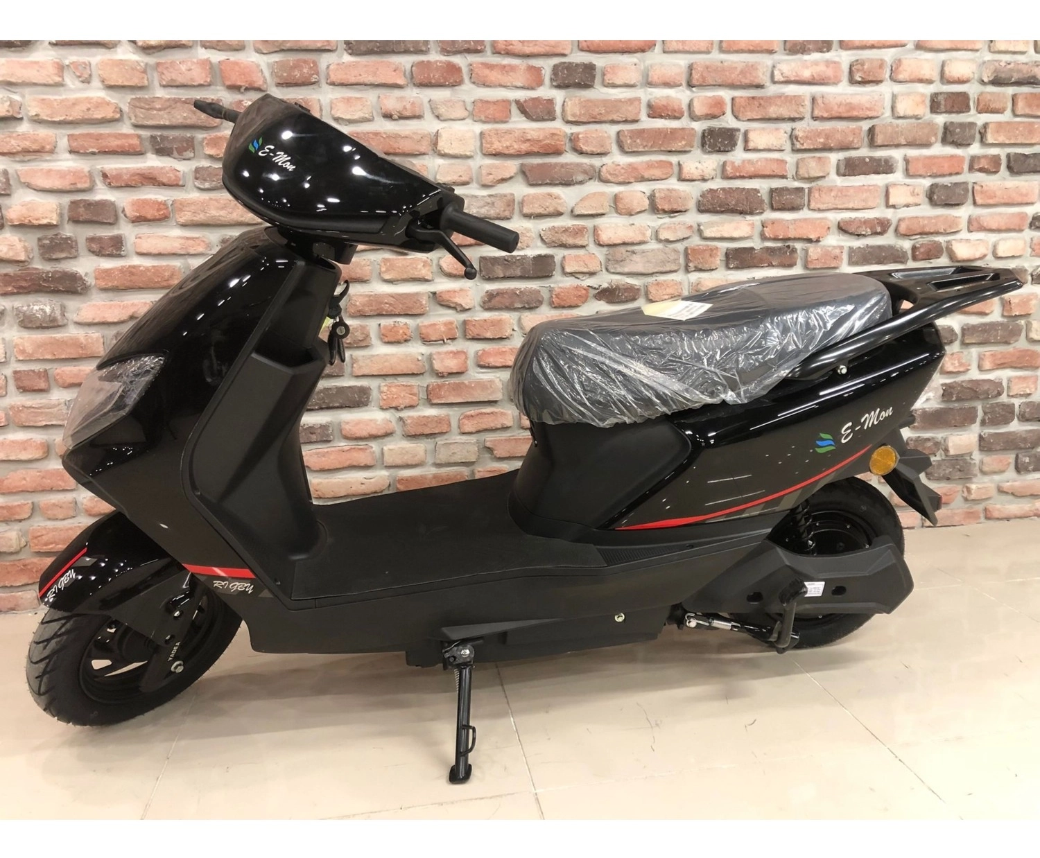 Mondial E-Mon Mondial Rıgby Elektrikli Motosiklet Siyah - Görsel 3
