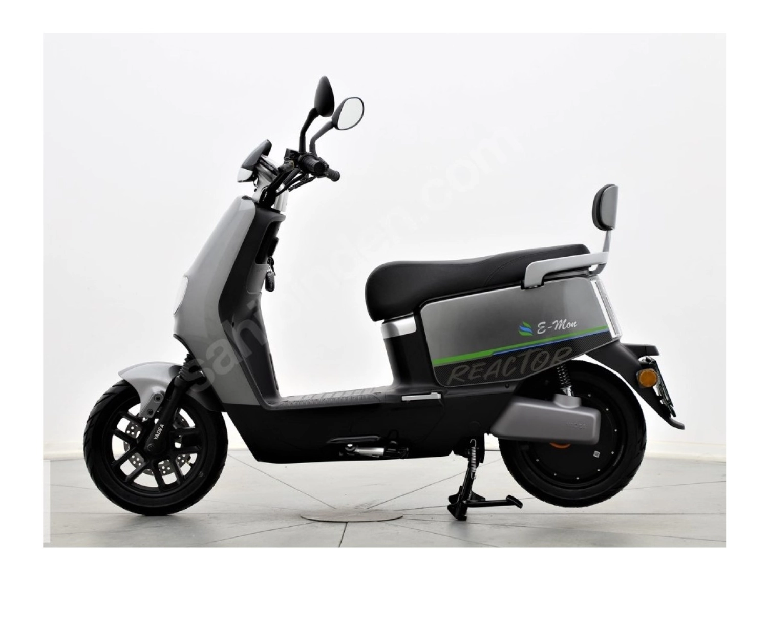 Mondial E-Mon Reactor Elektrikli Motosiklet Gri Siyah ürün görseli