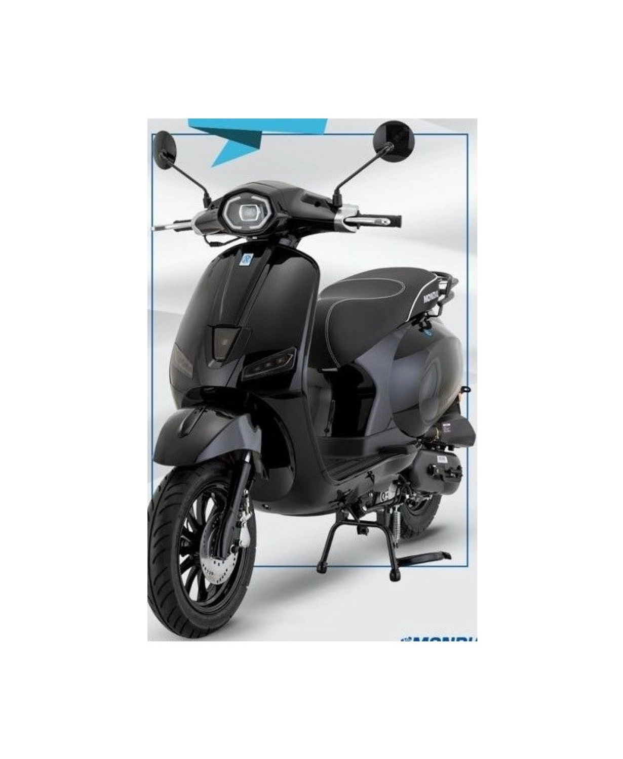Mondial Motosiklet Mondial 50 Wing Scooter Siyah ürün görseli