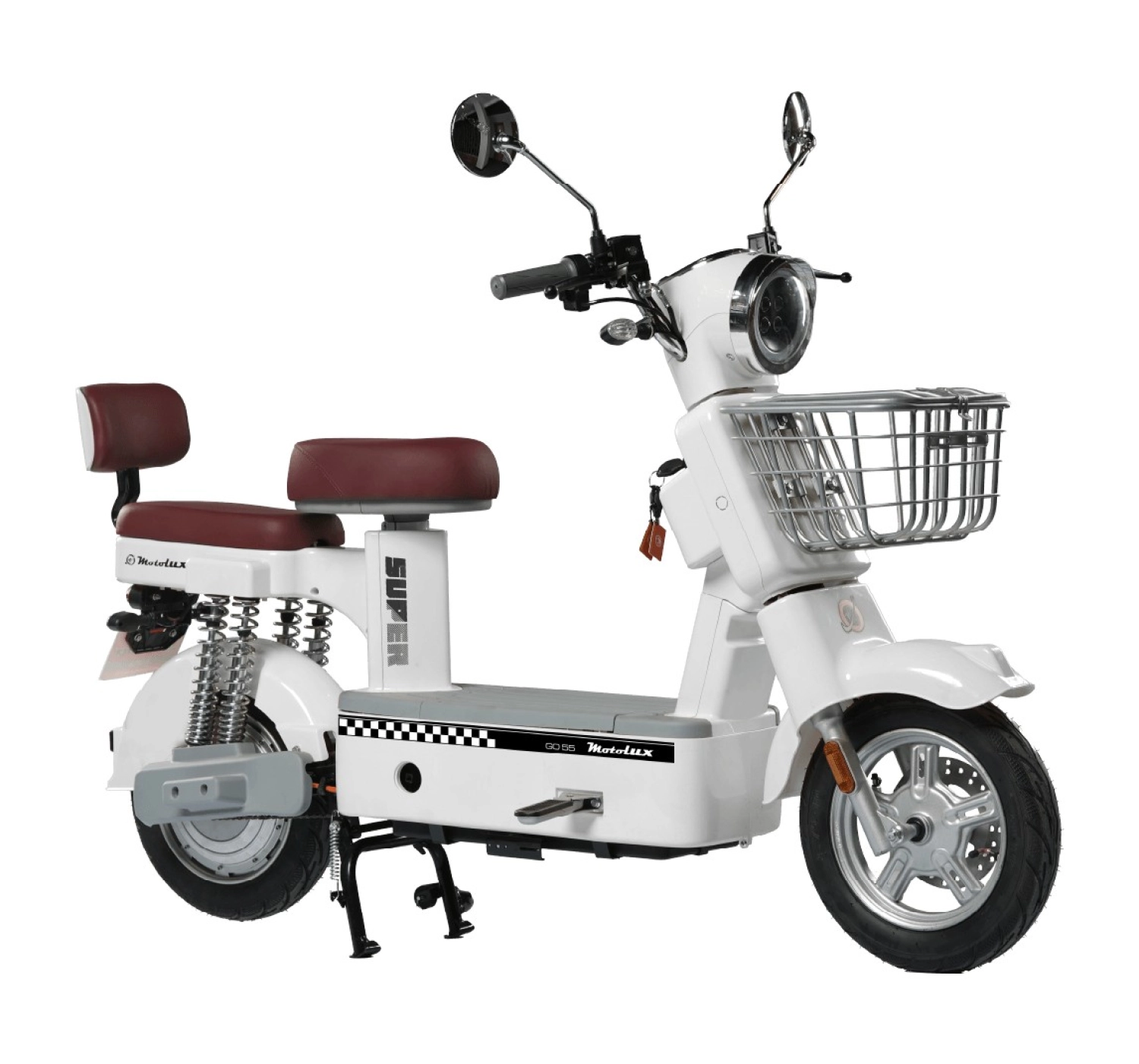 Motolüx Go 55 Elektrikli Motosiklet 800W 48V-20Ah ürün görseli