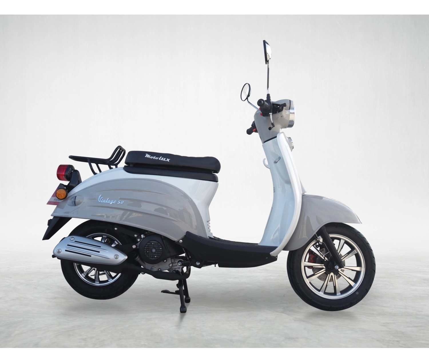 Motolüx Motolux Vintage 50Cc Scooter Motosiklet - Görsel 2