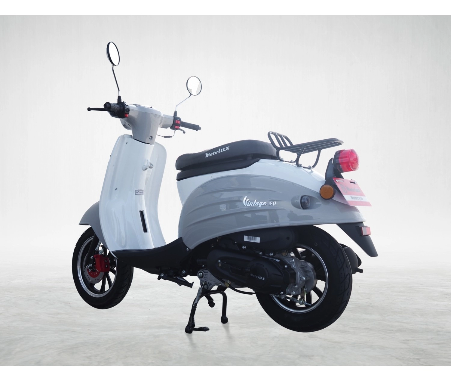 Motolüx Motolux Vintage 50Cc Scooter Motosiklet - Görsel 4