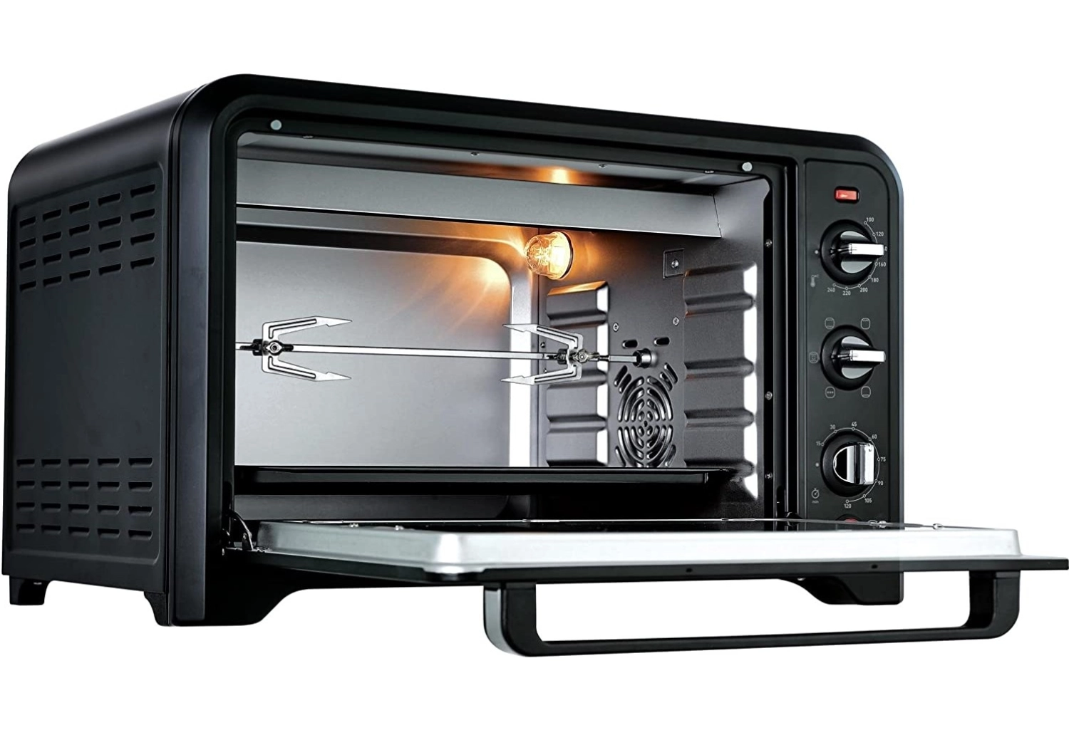 Moulinex Ox485810 Optimo Elektrikli Fırın 3 9 Lt Konveksiyon Geleneksel Pişirme - Görsel 4