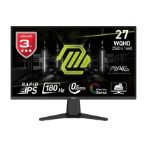 Msi 27" Mag 275Qf 2560X1440(Wqhd) Ips 180Hz 0,5Ms Gaming Monitör