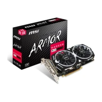 Msi Amd Radeon Rx 570 Armor 4G Oc 4Gb 256 Bit Gddr5 Dx(12) Pci-E 3.0 Ekran Kartı (Rx 570 Armor 4G Oc)
