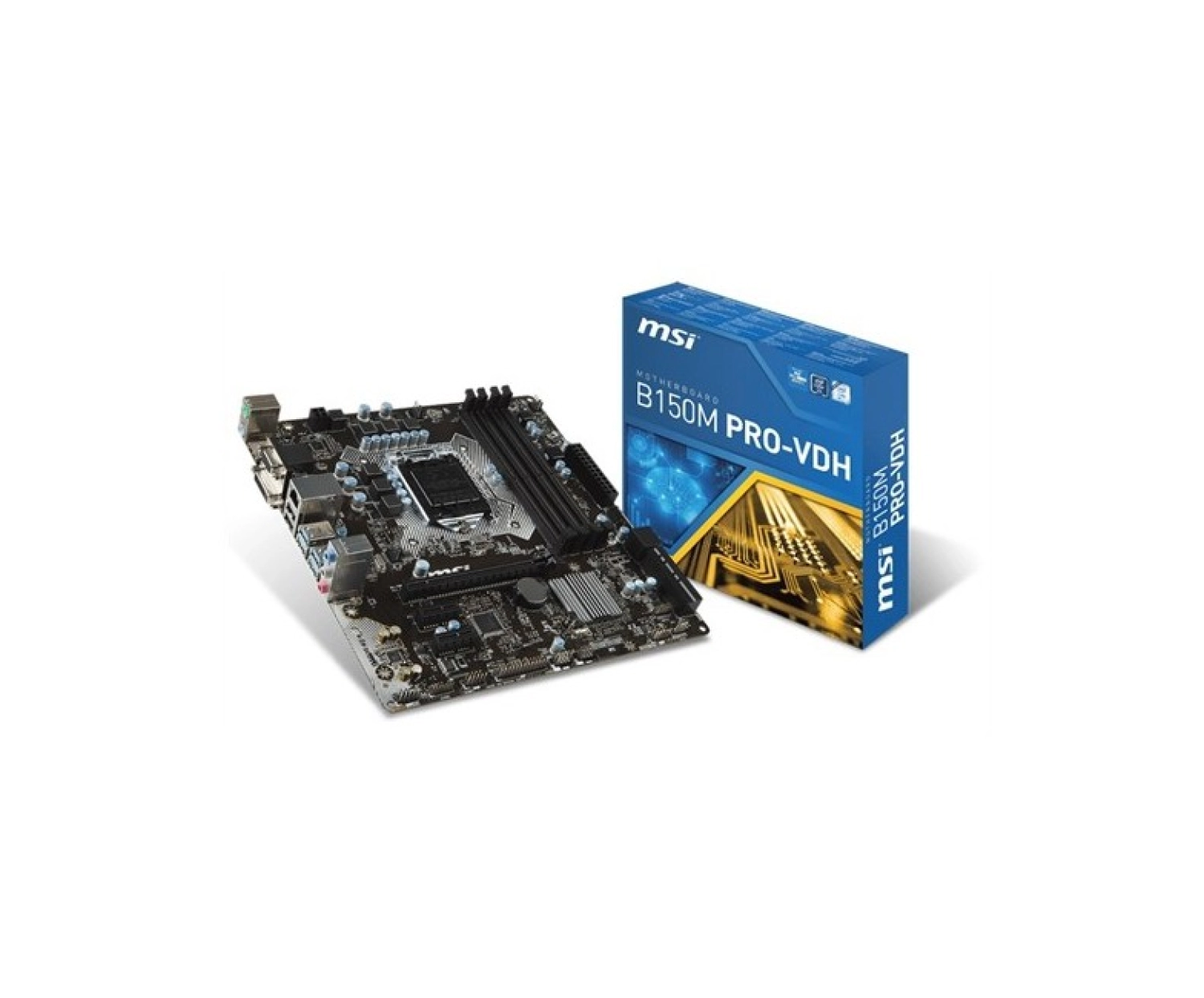 Msi B150M Pro-Vdh Intel B170 2133Mhz Ddr4 Soket 1151 Matx Anakart ürün görseli