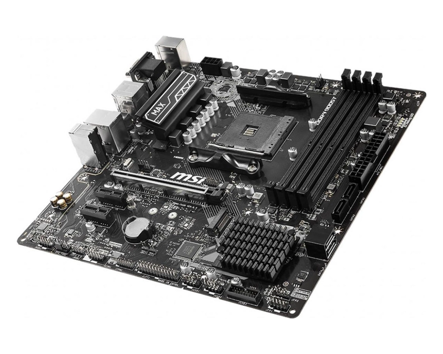 Msi B450M Pro-Vdh Max 3866(Oc)Mhz Ddr4 Hdmi Matx Am4 - Görsel 3