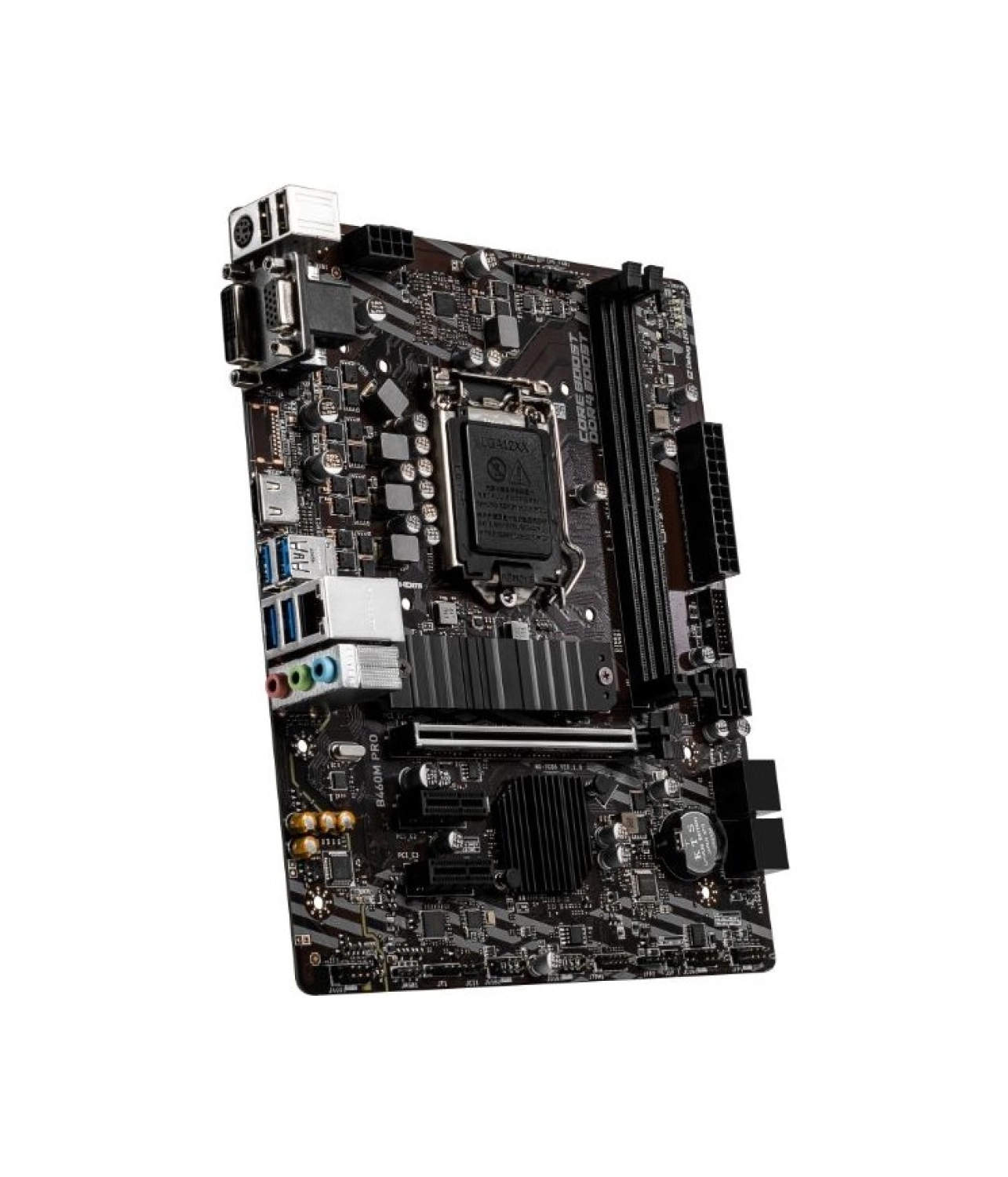 Msi B460M Pro Soket 1200 Ddr4 2933 Vga Dvi Hdmi M.2 Usb 3.2 Matx Anakart - Görsel 2