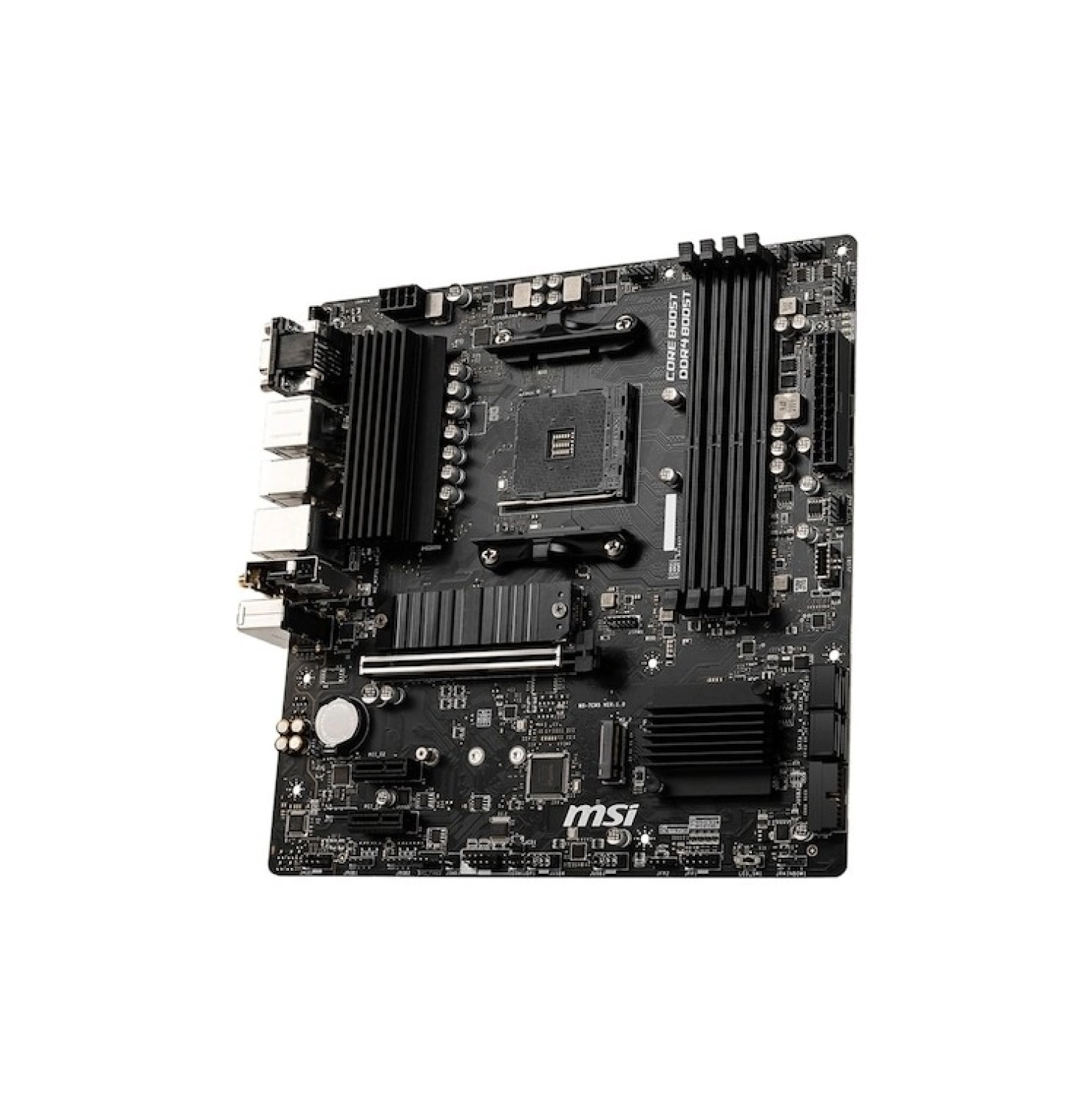 Msi B550M Pro-Vdh Am4 Ddr4 4400(Oc) Hdmi Dp Vga M.2 Usb3.2 Matx Anakart - Görsel 4