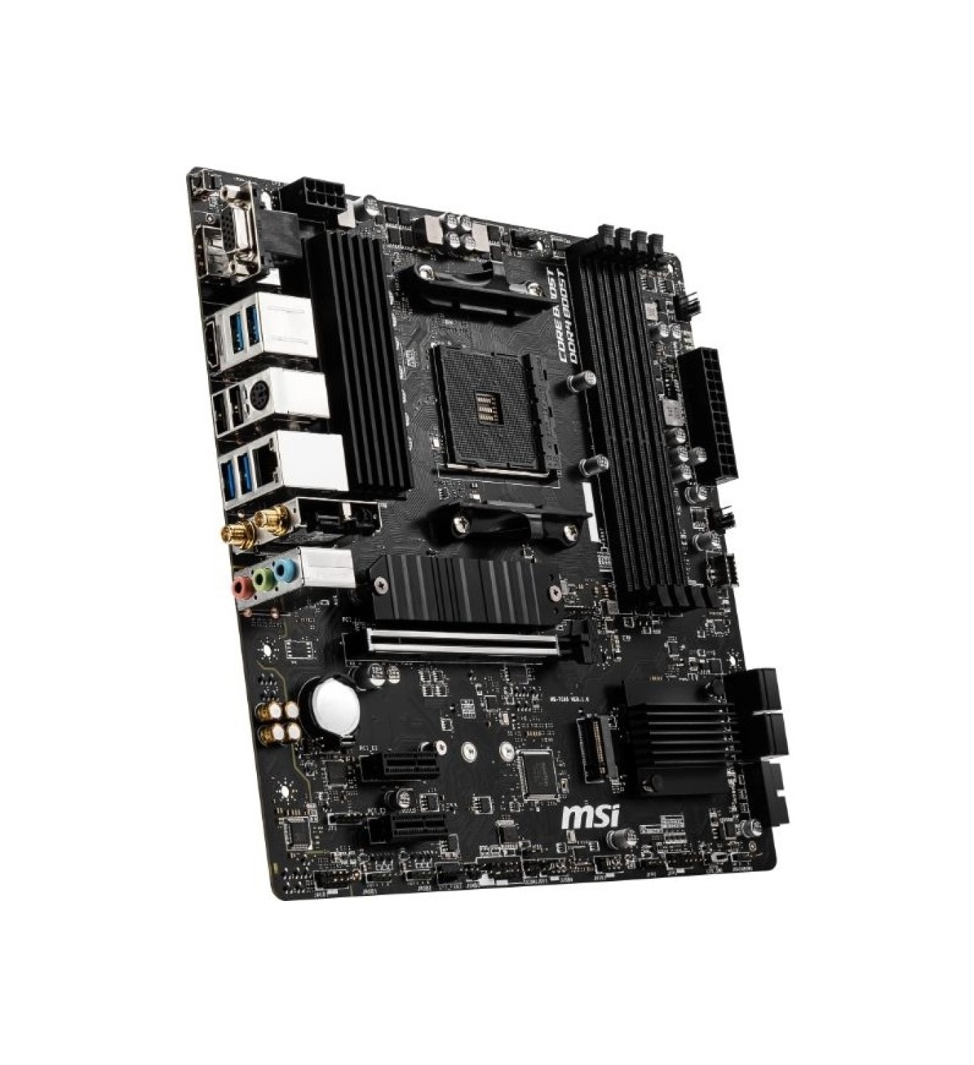 Msi B550M Pro-Vdh Wifi Am4 Ddr4 4400(Oc) Hdmi Dvı Vga M.2 Usb3.2 Wifi Matx Anakart - Görsel 2