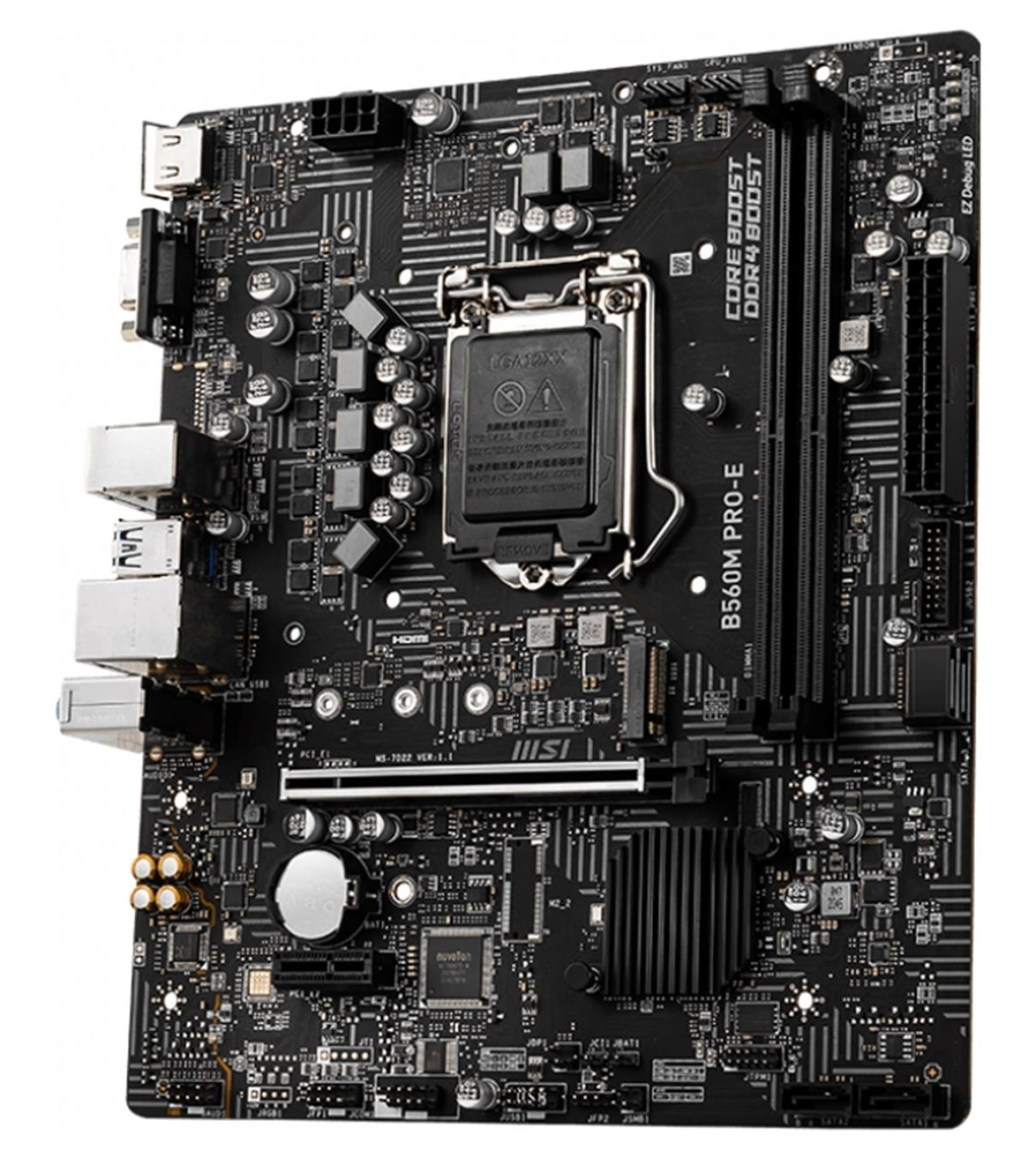 Msi B560M Pro-E Ddr4 4800(Oc)Mhz Hdmi M.2 Matx 1200P - Görsel 3