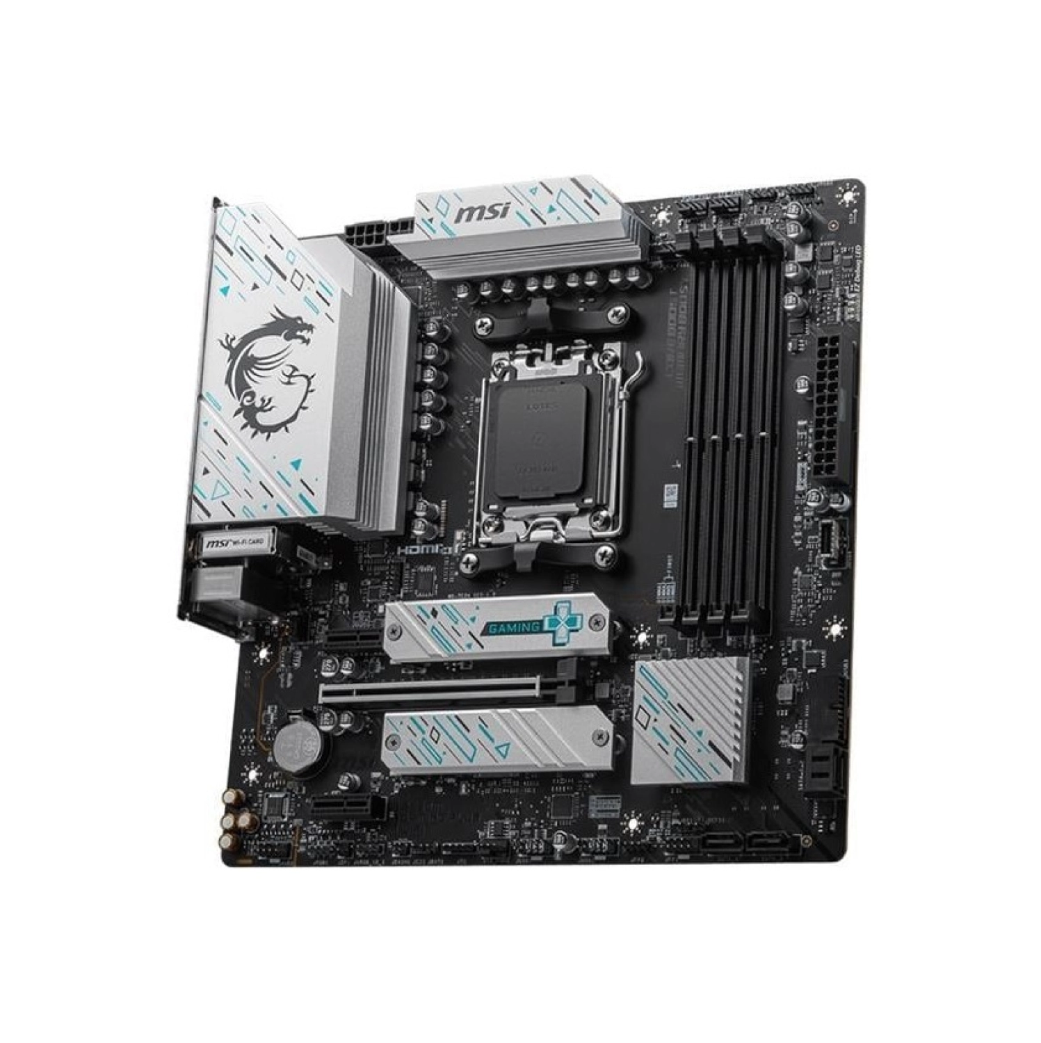Msı B650M Gaming Plus Wıfı Ddr5 6400Mhz 2Xm.2 Usb 3.2 Am5 Matx (Amd Am5 8000/ 7000 Seris Işlemci Uyumlu ) - Görsel 2