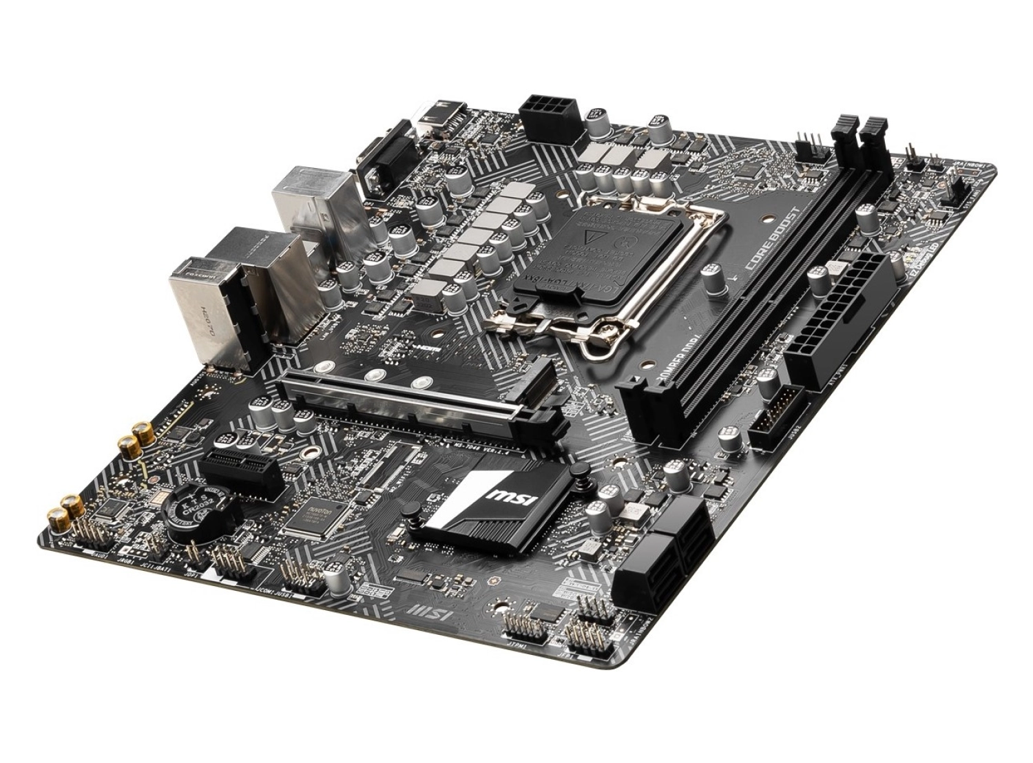 Msi B660M Bomber Ddr4 Soket 1700 Ddr4 4600(Oc) Pcı-E Gen 4 ,Hdmı Vga M.2 Usb3.2 1X 1G Lan Matx - Görsel 4