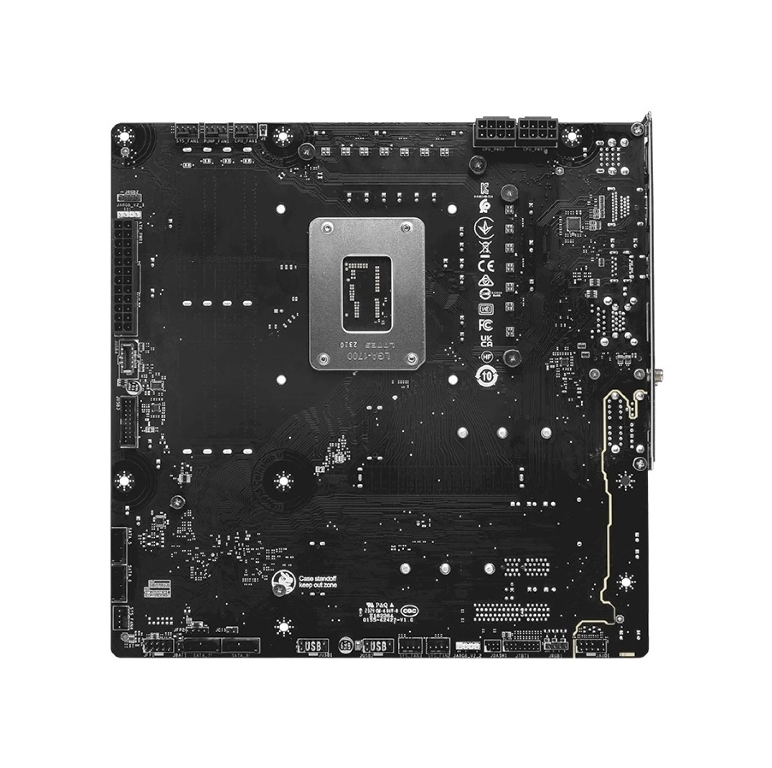 Msi B760M Project Zero Wifi Ddr5 7800Mhz (Oc) Rgb M.2 1700P Matx Anakart - Görsel 5