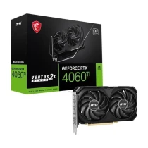 Msi Geforce Rtx 4060 Ti Ventus 2X Black 8G Oc 8Gb Gddr6 128 Bit Ekran Kartı