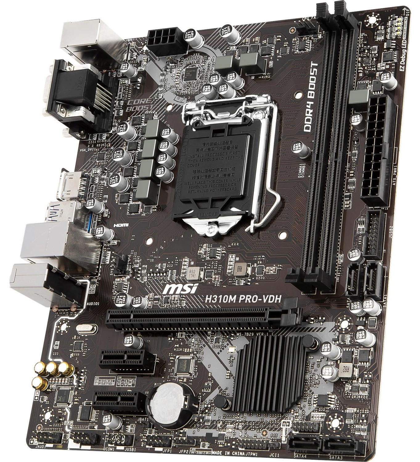 Msi H310M Pro-Vdh 2666Mhz Ddr4 Soket 1151 Matx Anakart ürün görseli