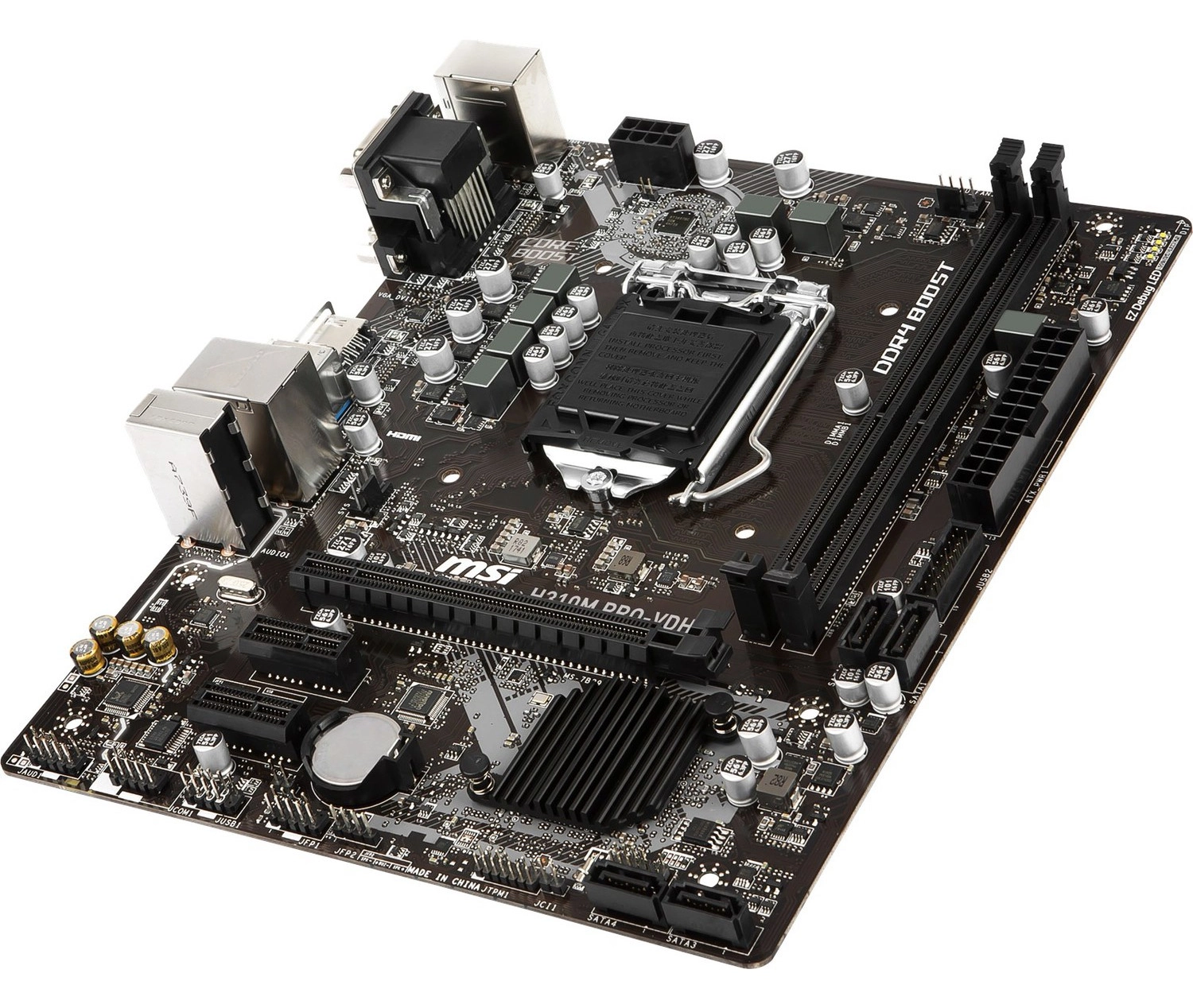 Msi H310M Pro-Vdh 2666Mhz Ddr4 Soket 1151 Matx Anakart - Görsel 2