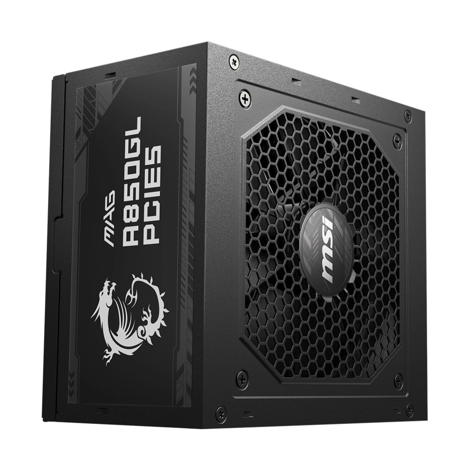 Msi Mag A850Gl Pcie5 850W 80+ Gold Pcie5.0 Tam Modüler Siyah Güç Kaynağı - Görsel 4