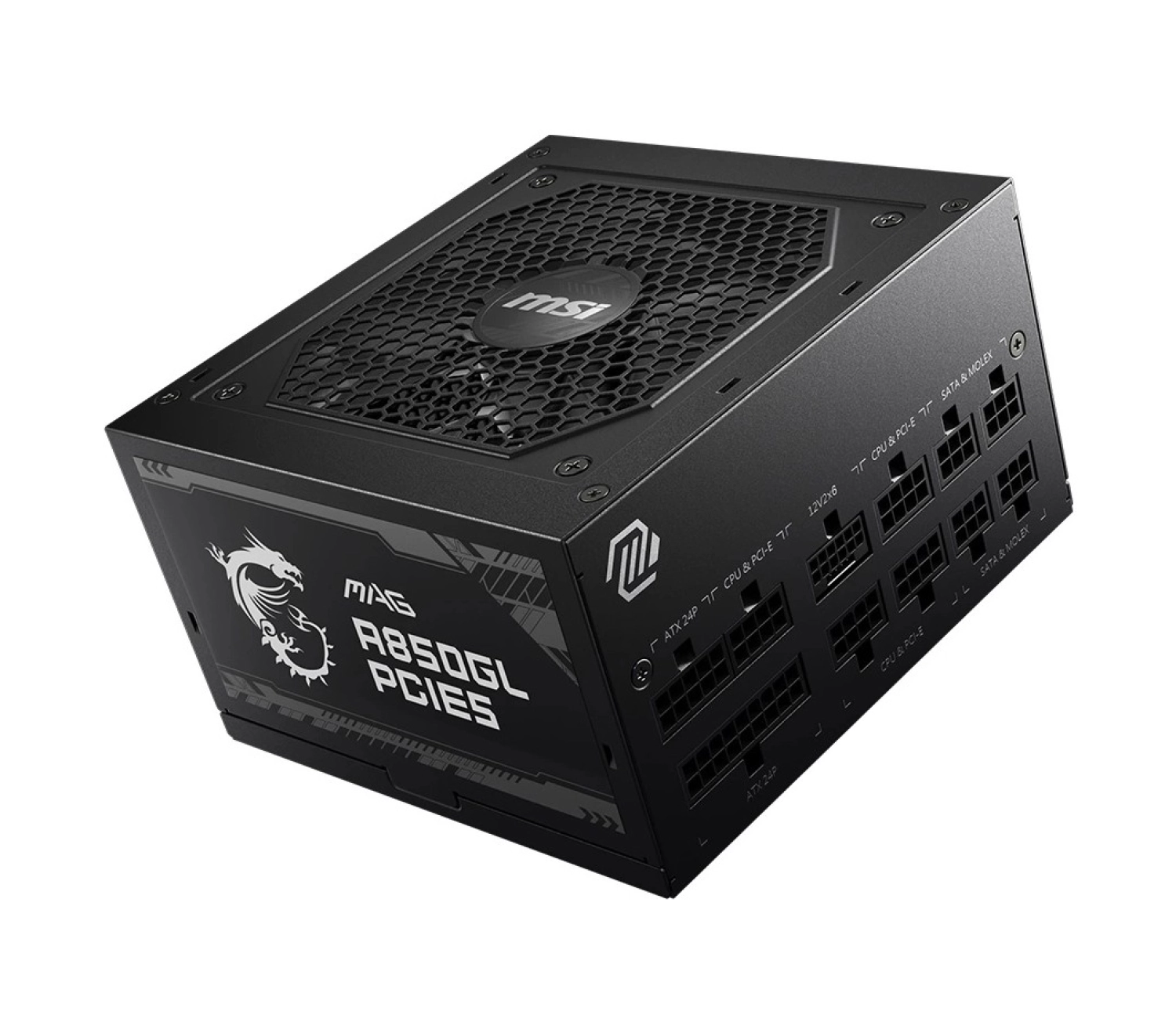Msi Mag A850Gl Pcie5 850W 80+ Gold Pcie5.0 Tam Modüler Siyah Güç Kaynağı ürün görseli