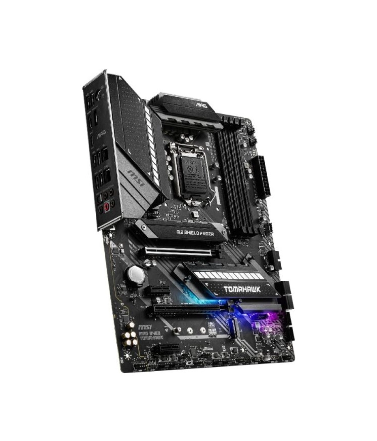 Msi Mag B460 Tomahawk Soket 1200 Ddr4 2933 Hdmi Dp M.2 Usb 3.2 Rgb Atx Anakart - Görsel 2