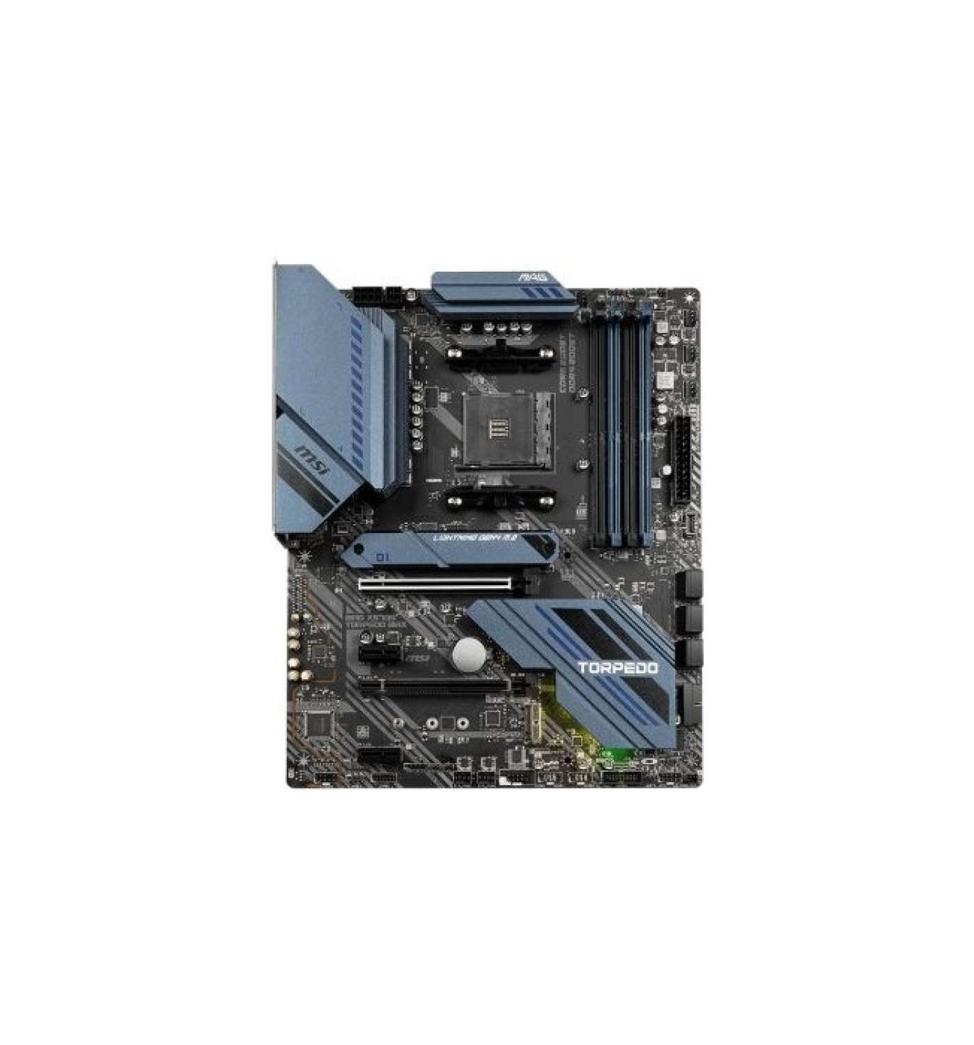 Msi Mag X570S Torpedo Max Amd X570 4X Ddr4 Atx Anakart - Görsel 2