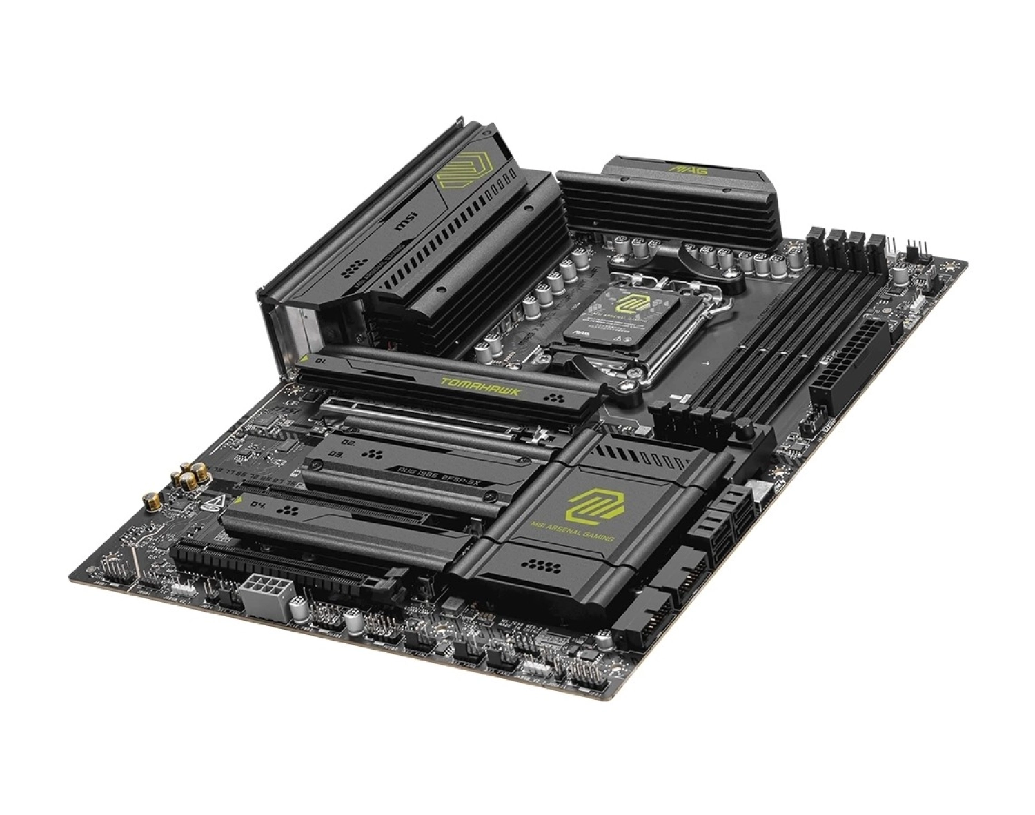 Msi Mag X870E Tomahawk Wifi 8400Mhz (Oc) M.2 Am5 Atx Anakart - Görsel 5