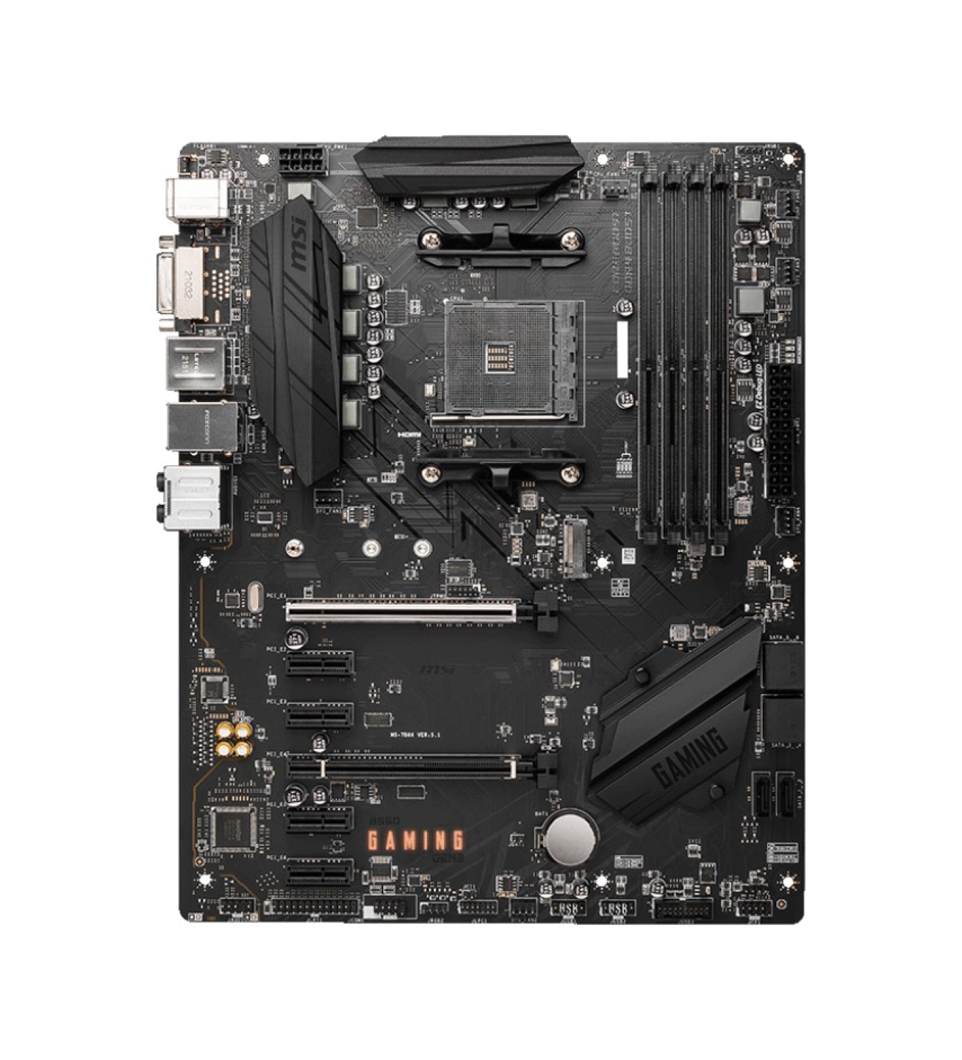 Msi Mb B550 Gaming Gen3 Am4 B550 Ddr4 4400(Oc) Hdmi Dvi-D 1Xm.2 Usb3.2 Atx Anakart - Görsel 2