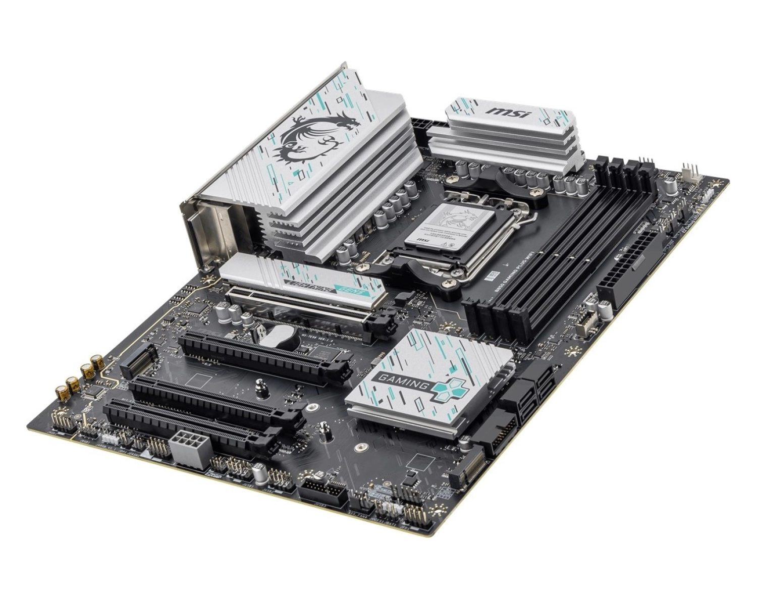 Msi Mb B850 Gaming Plus Wıfı Am5 Ddr5 8200Mhz(Oc) Dp 3X M.2 Usb 10Gbs 5G Lan Wı-Fı 7 Atx - Görsel 2