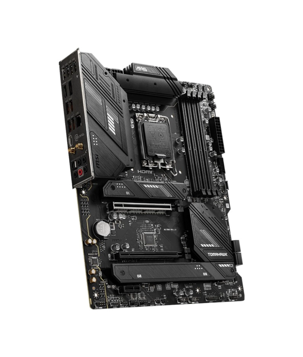 Msi Mb Mag B760 Tomahawk Wifi Ddr4 Soket 1700 Ddr4 5400 Pci-E Gen 4 3X M.2 Usb3.2 1X 2.5G Lan Wi-Fi 6 Atx Anakart - Görsel 3