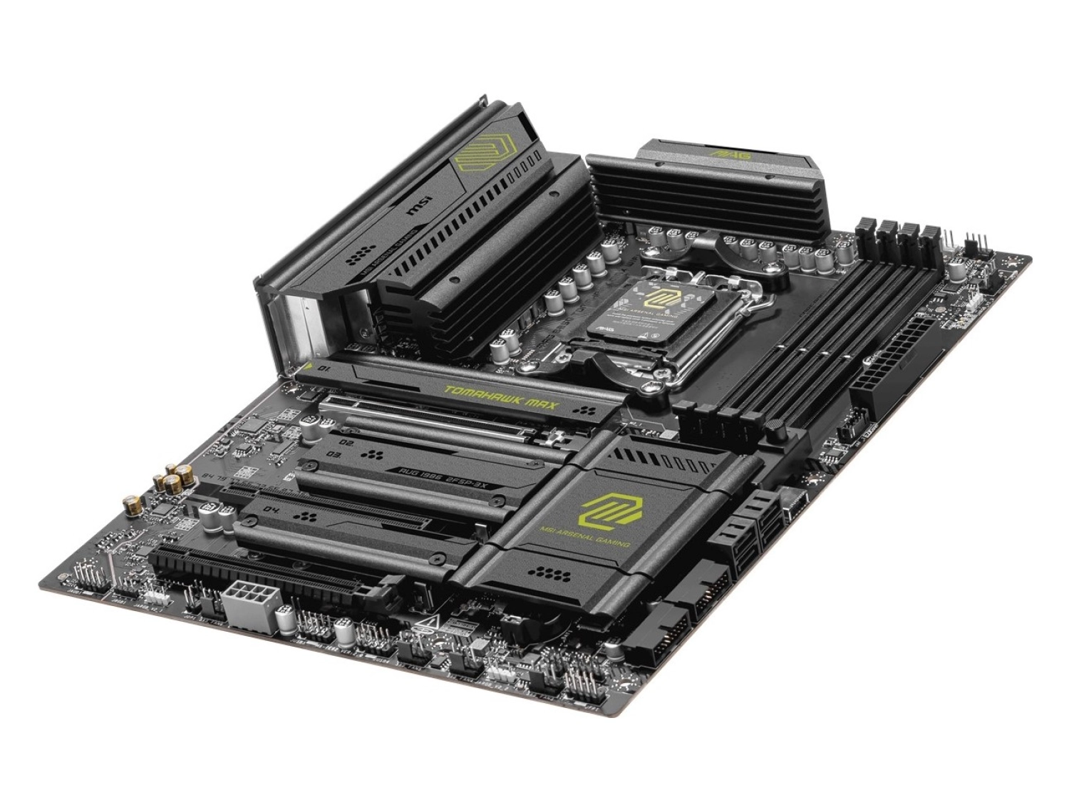 Msi Mb Mag B850 Tomahawk Max 8400Mhz(Oc) Ddr5 Am5 Atx Anakart - Görsel 3