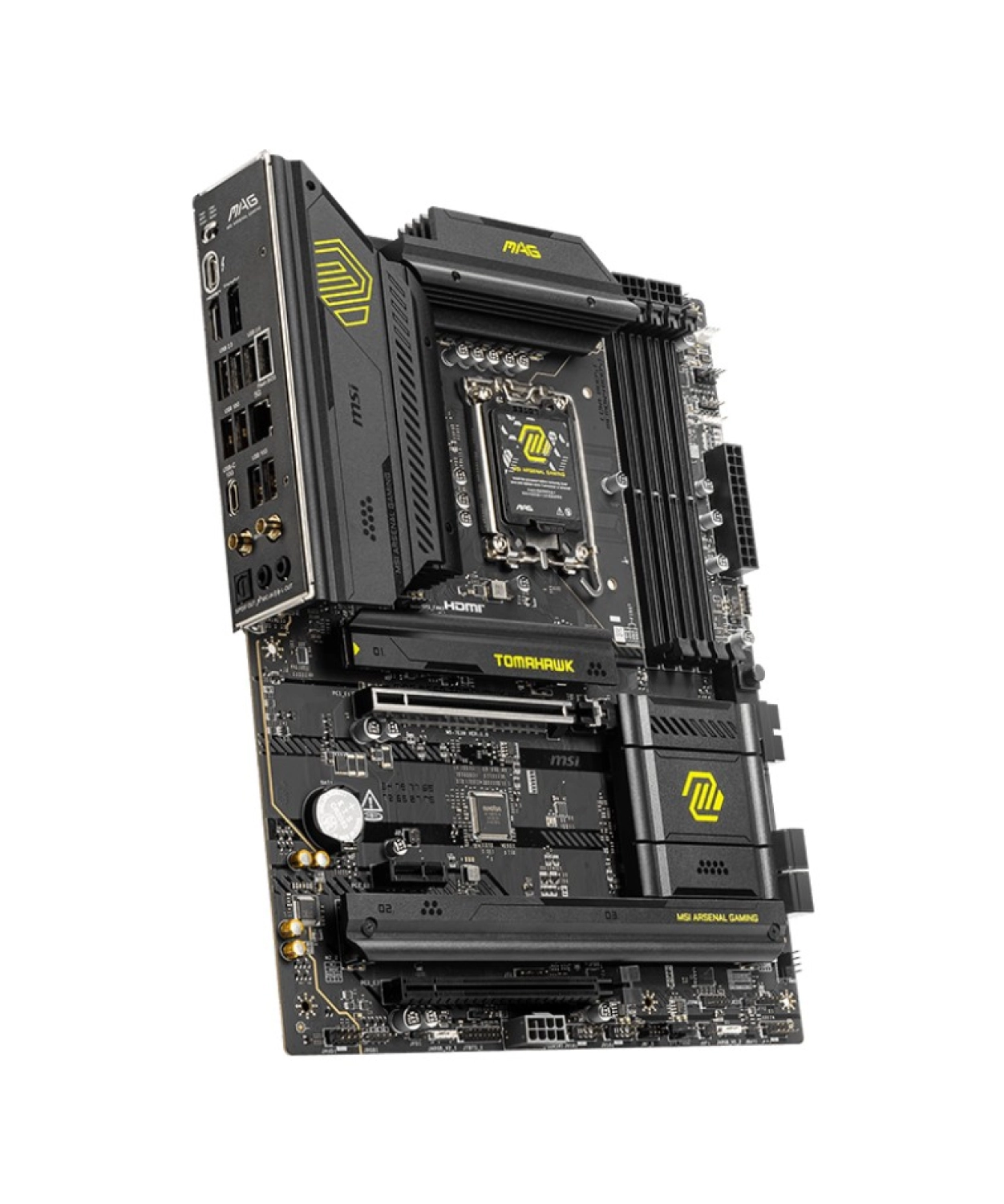 Msi Mb Mag B860 Tomahawk Wıfı Soket 1851 Ddr5 9200Mhz(Oc) 3Xm.2 2X Tb4 Hdmi Dısplay 5G Lan Wıfı 7 Atx - Görsel 3