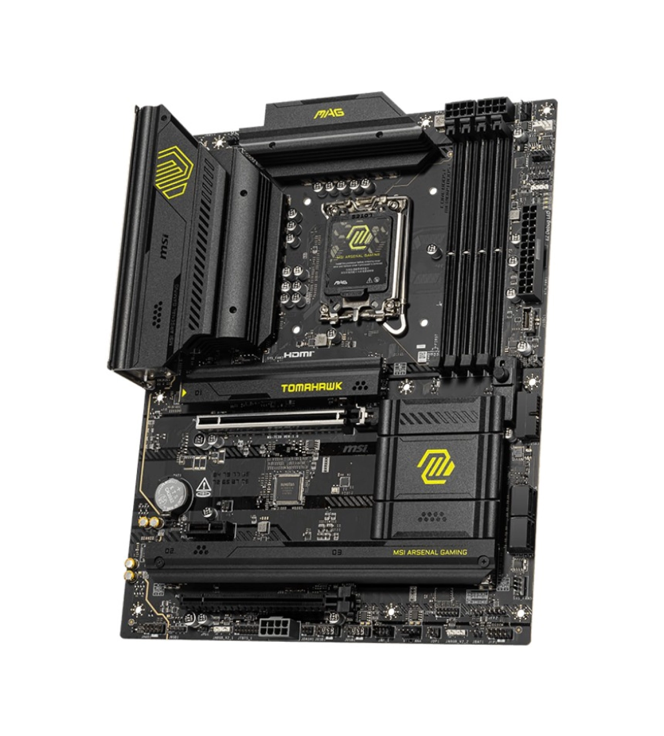Msi Mb Mag B860 Tomahawk Wıfı Soket 1851 Ddr5 9200Mhz(Oc) 3Xm.2 2X Tb4 Hdmi Dısplay 5G Lan Wıfı 7 Atx - Görsel 2