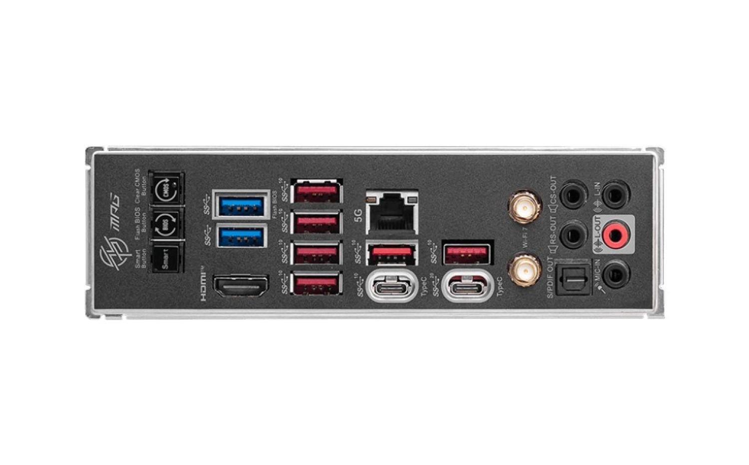 Msi Mb Mpg Z790 Carbon Max Wifi Ii Soket 1700 Ddr5 7800Mhz(Oc) Pci-E Gen5 M.2 Usb3.2 Hdmi 1X5G Lan Wi-Fi 7 Atx - Görsel 5