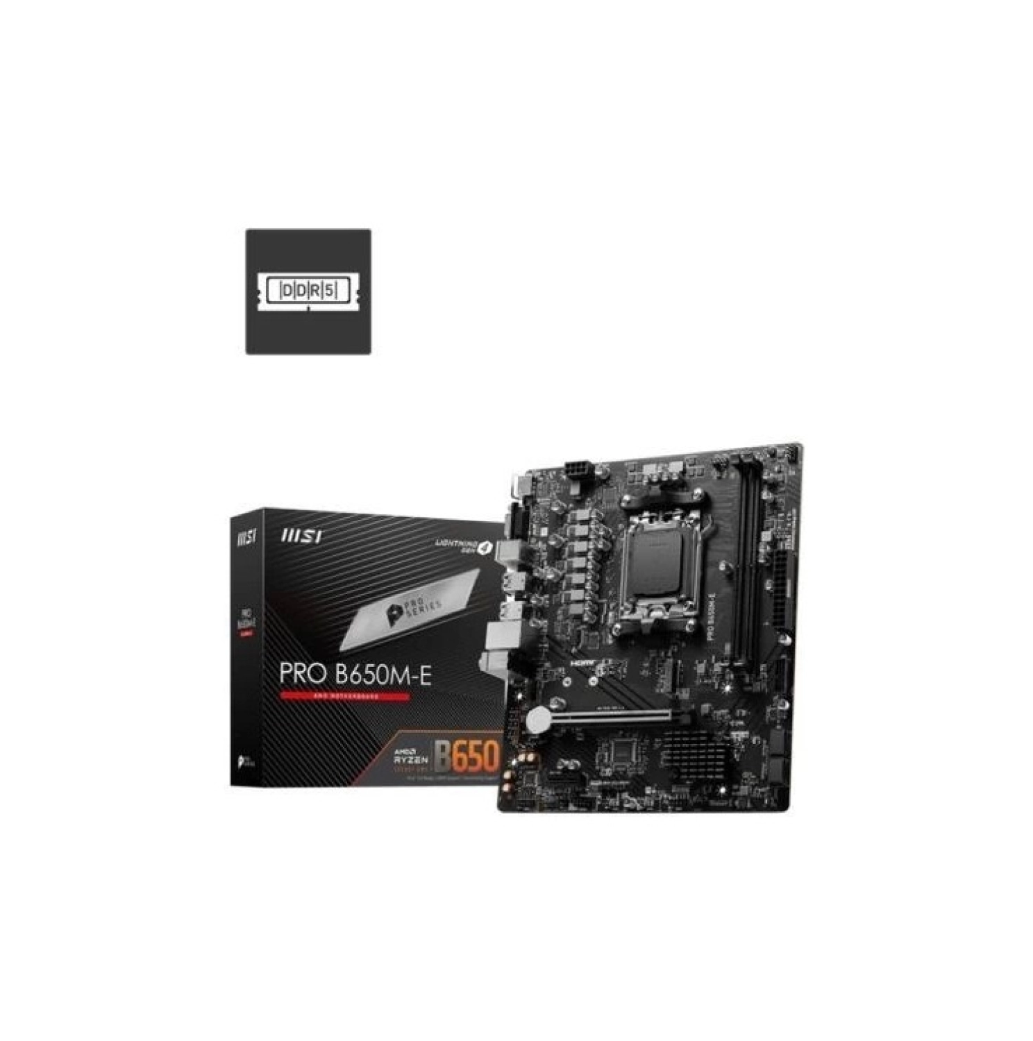 Msi Mb Pro B650M-E 6800 Mhz Ddr5 Matx Am5 Anakart ürün görseli
