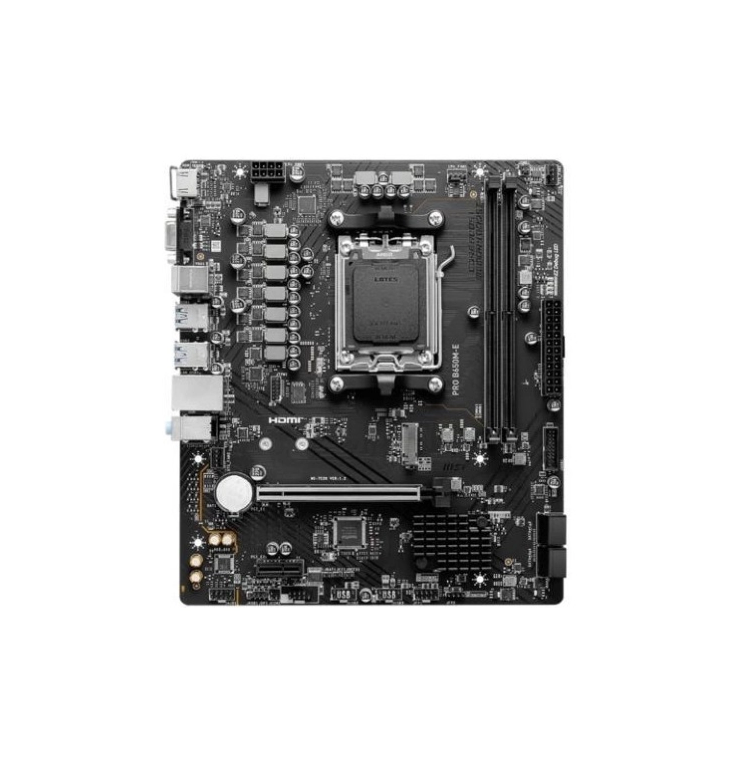Msi Mb Pro B650M-E 6800 Mhz Ddr5 Matx Am5 Anakart - Görsel 3