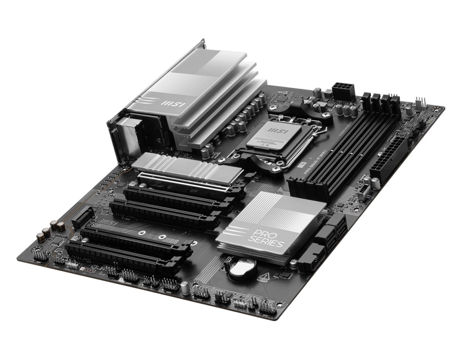 Msi Mb Pro B840-P Wıfı Am5 Ddr5 8000Mhz(Oc) Hdmi 2X M.2 Usb 10Gbs 2.5G Lan Wi-Fi 7 Atx ürün görseli