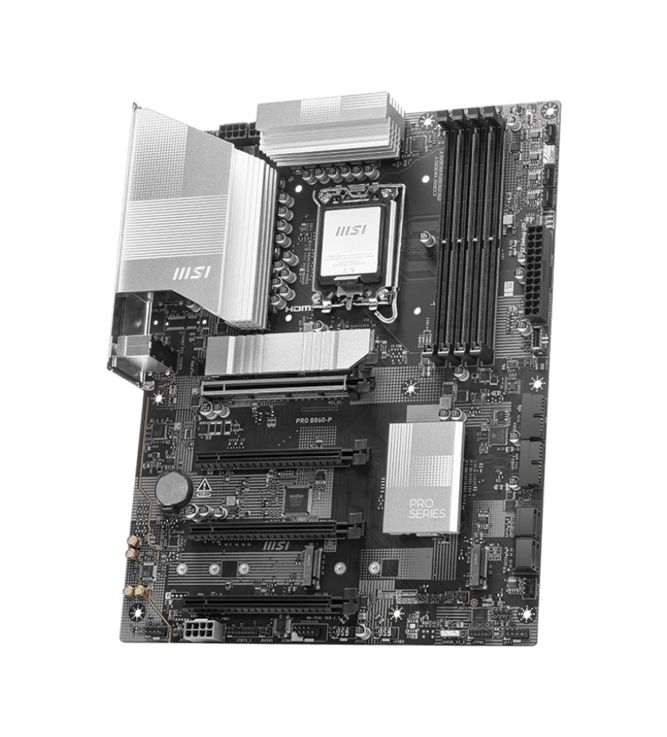 Msi Mb Pro B860-P Soket 1851 Ddr5 8600Mhz(Oc) 3Xm.2 1X Tb4 Hdmi Dısplay 5G Lan Atx - Görsel 2
