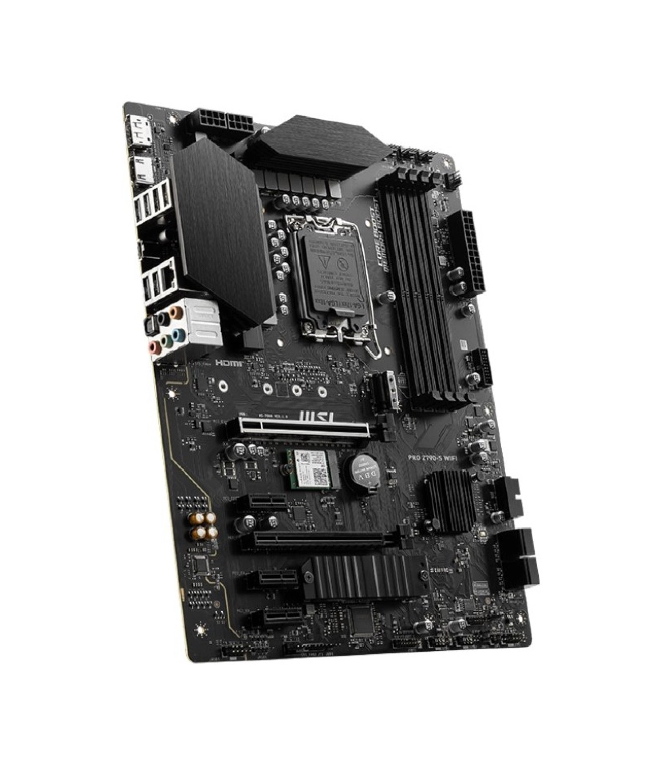 Msi Mb Pro Z790-S Wifi Intel Z790 Lga1700 Ddr5 6600(Oc) 2Xm2 4Xsata Hdmi Dp Wifi 6E 2.5Gbps Lan Atx - Görsel 4
