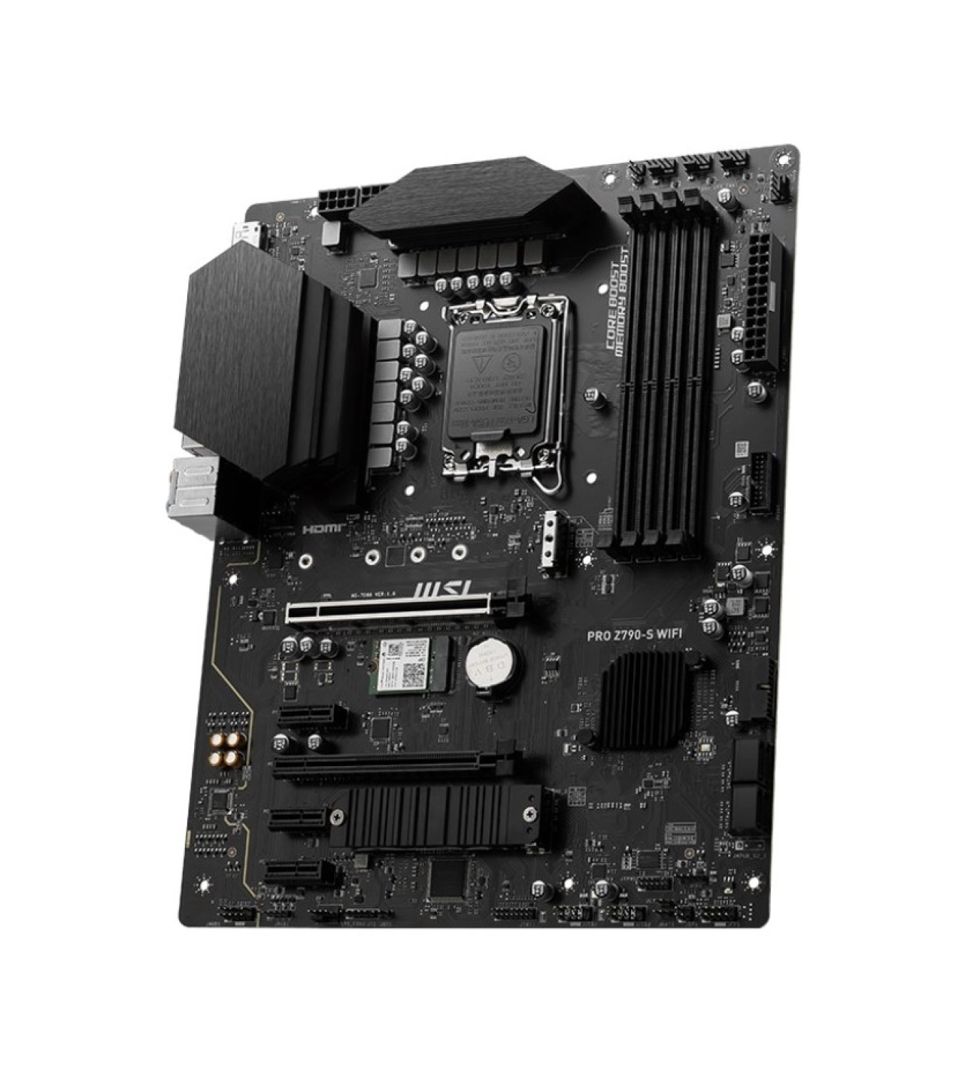 Msi Mb Pro Z790-S Wifi Intel Z790 Lga1700 Ddr5 6600(Oc) 2Xm2 4Xsata Hdmi Dp Wifi 6E 2.5Gbps Lan Atx - Görsel 3