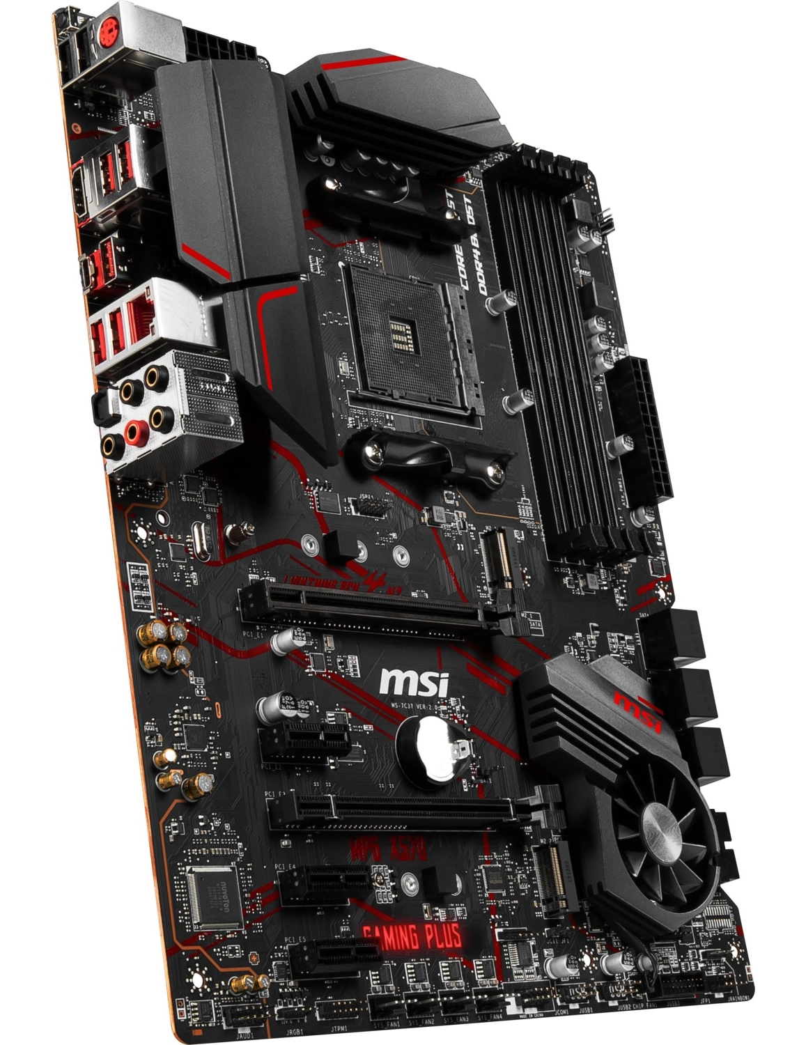 Msi Mpg X570 Gaming Plus Am4 Ddr4 4400 Mhz (Oc) 2X M.2 Usb 3.2 Hdmi Rgb Atx Anakart - Görsel 4