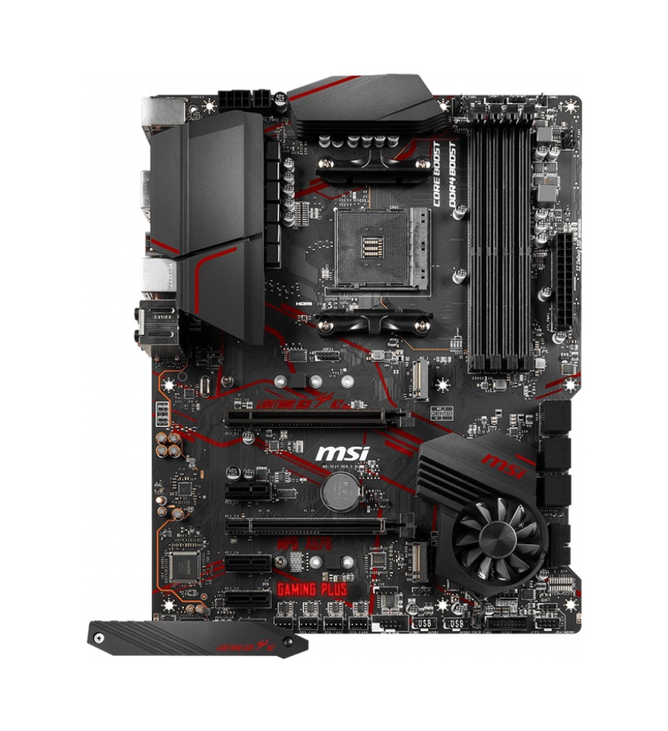 Msi Mpg X570 Gaming Plus Am4 Ddr4 4400 Mhz (Oc) 2X M.2 Usb 3.2 Hdmi Rgb Atx Anakart ürün görseli